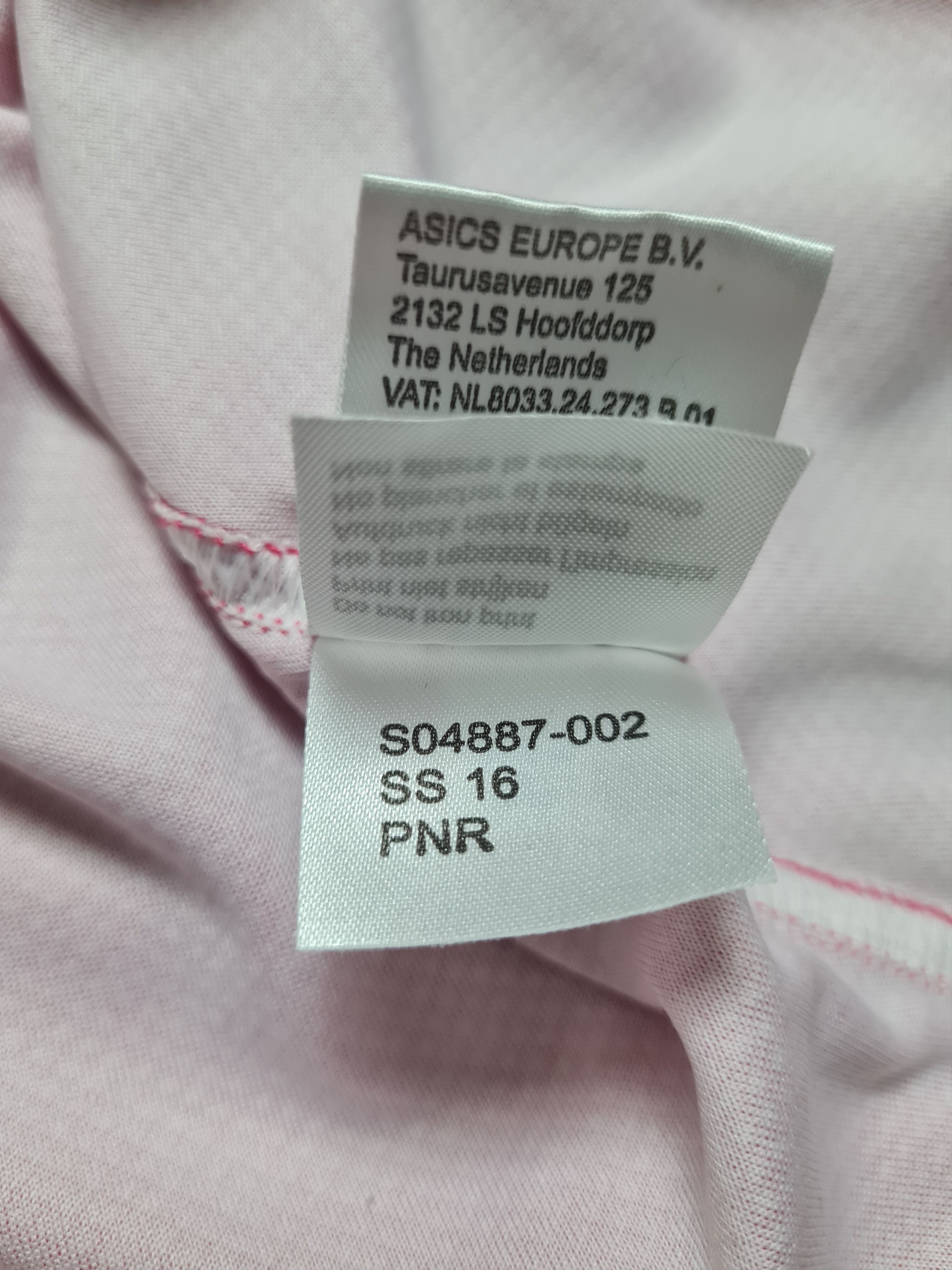 Asics ASICS JERSEY RUGBY STADE FRANCAIS Paris France 2015-16 Size US M / EU 48-50 / 2 - 19 Thumbnail