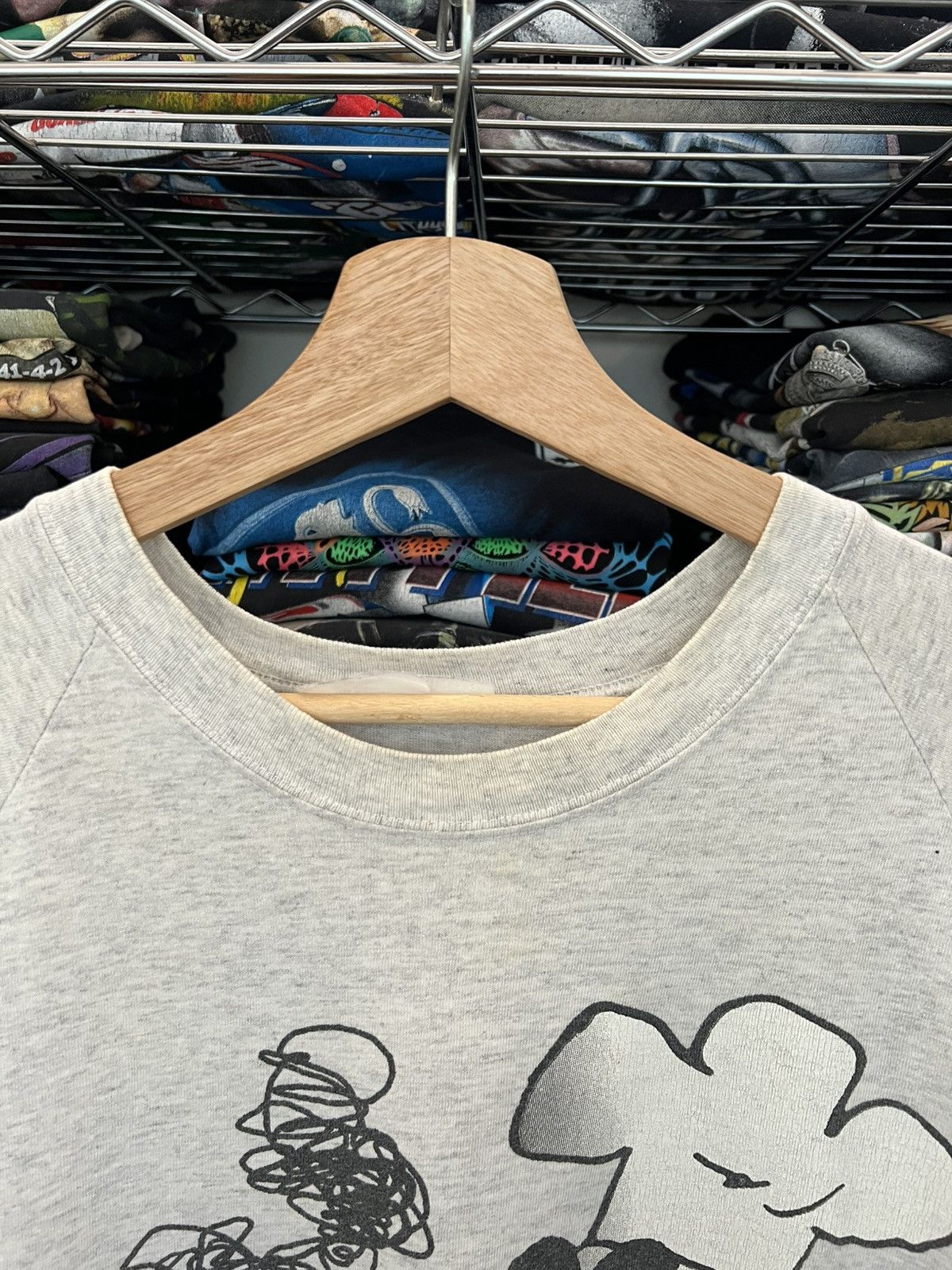 Peanuts 90s Snoopy Joe Cookout Tee Size US XL / EU 56 / 4 - 4 Thumbnail