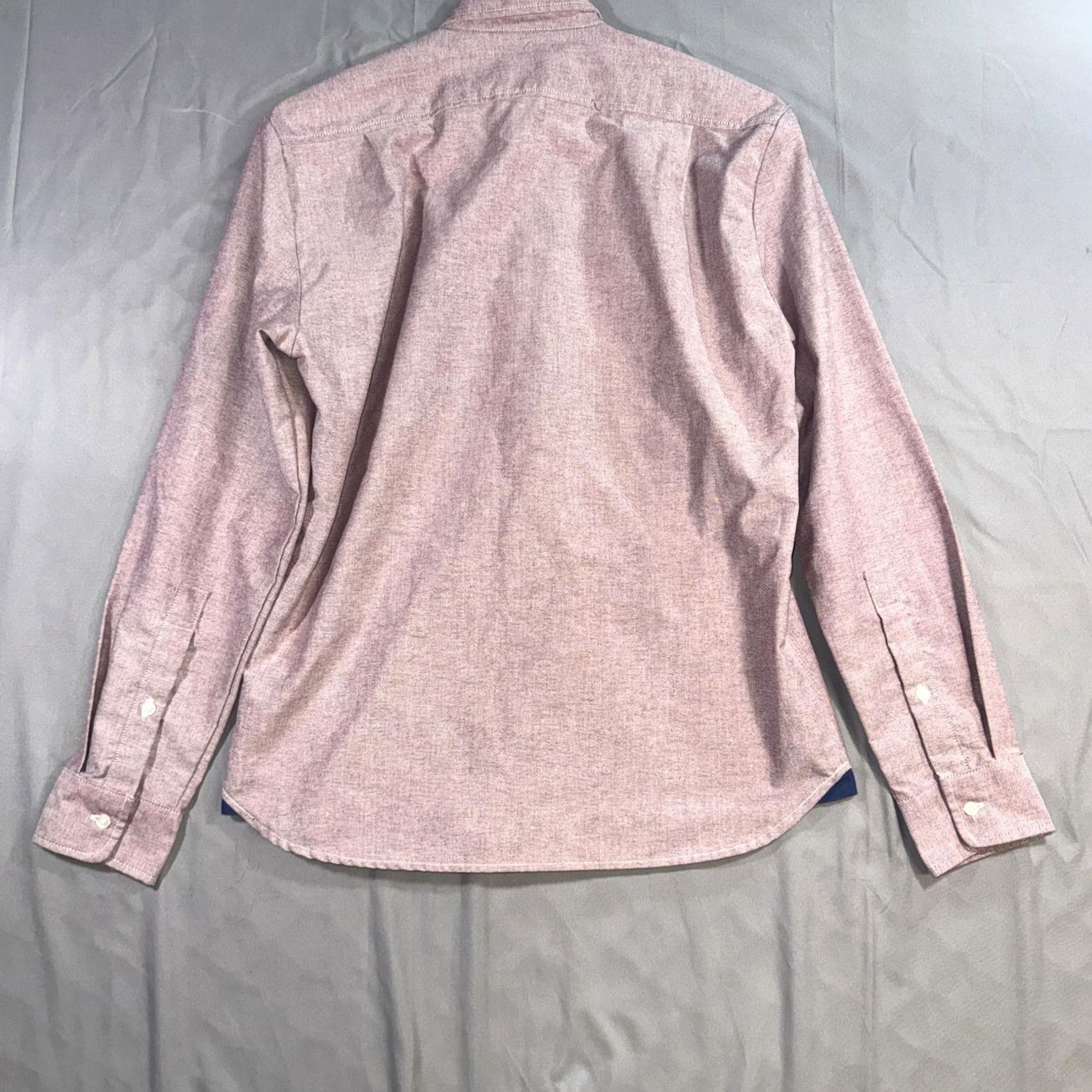 Marine Layer Marine Layer Shirt Mens M Pink Cotton Button Front Long Sleeve Casual Size US M / EU 48-50 / 2 - 2 Thumbnail