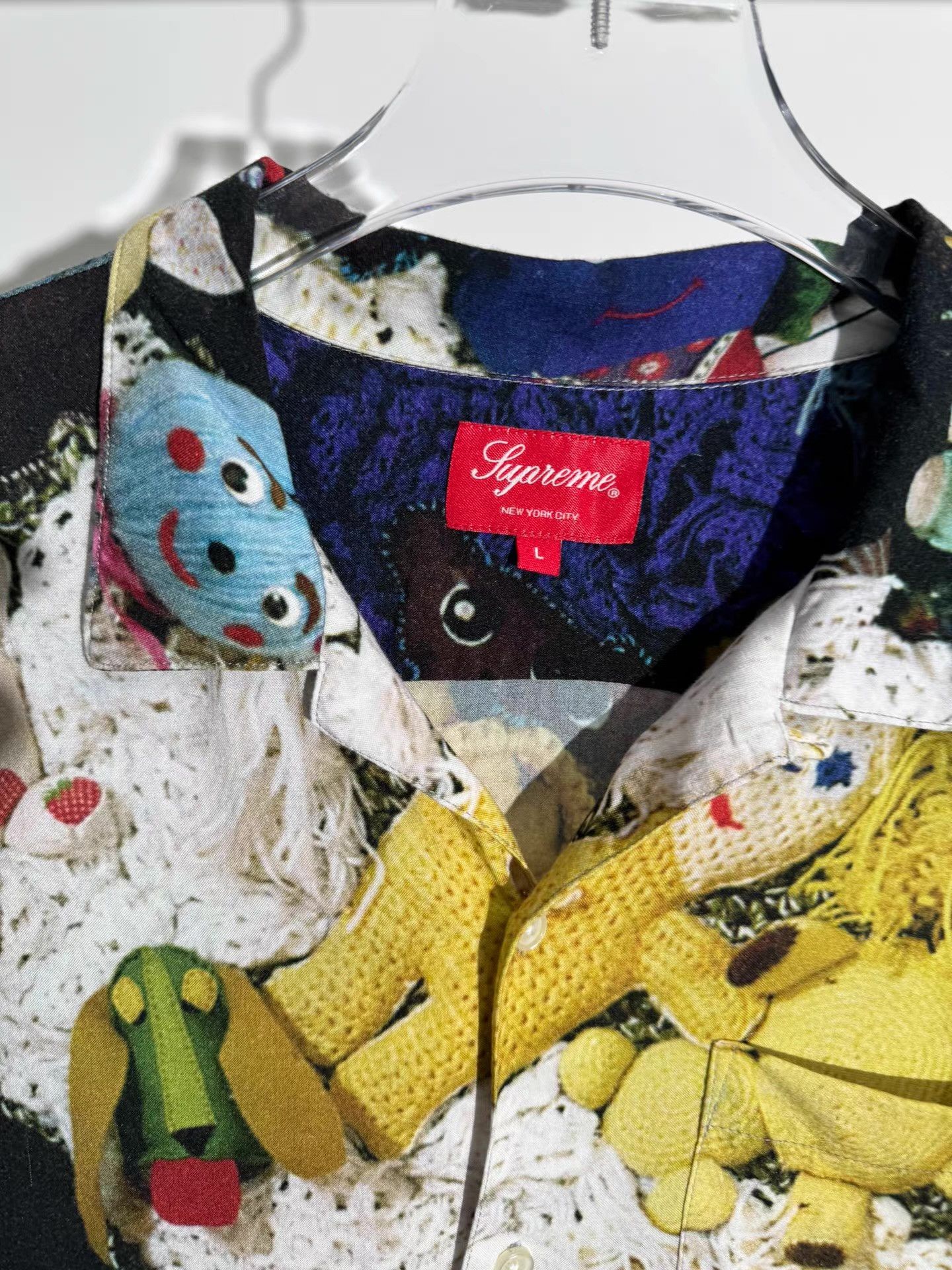 Supreme Supreme x Mike Kelley More Love Short Sleeve Shirt Q17 Size US L / EU 52-54 / 3 - 5 Thumbnail
