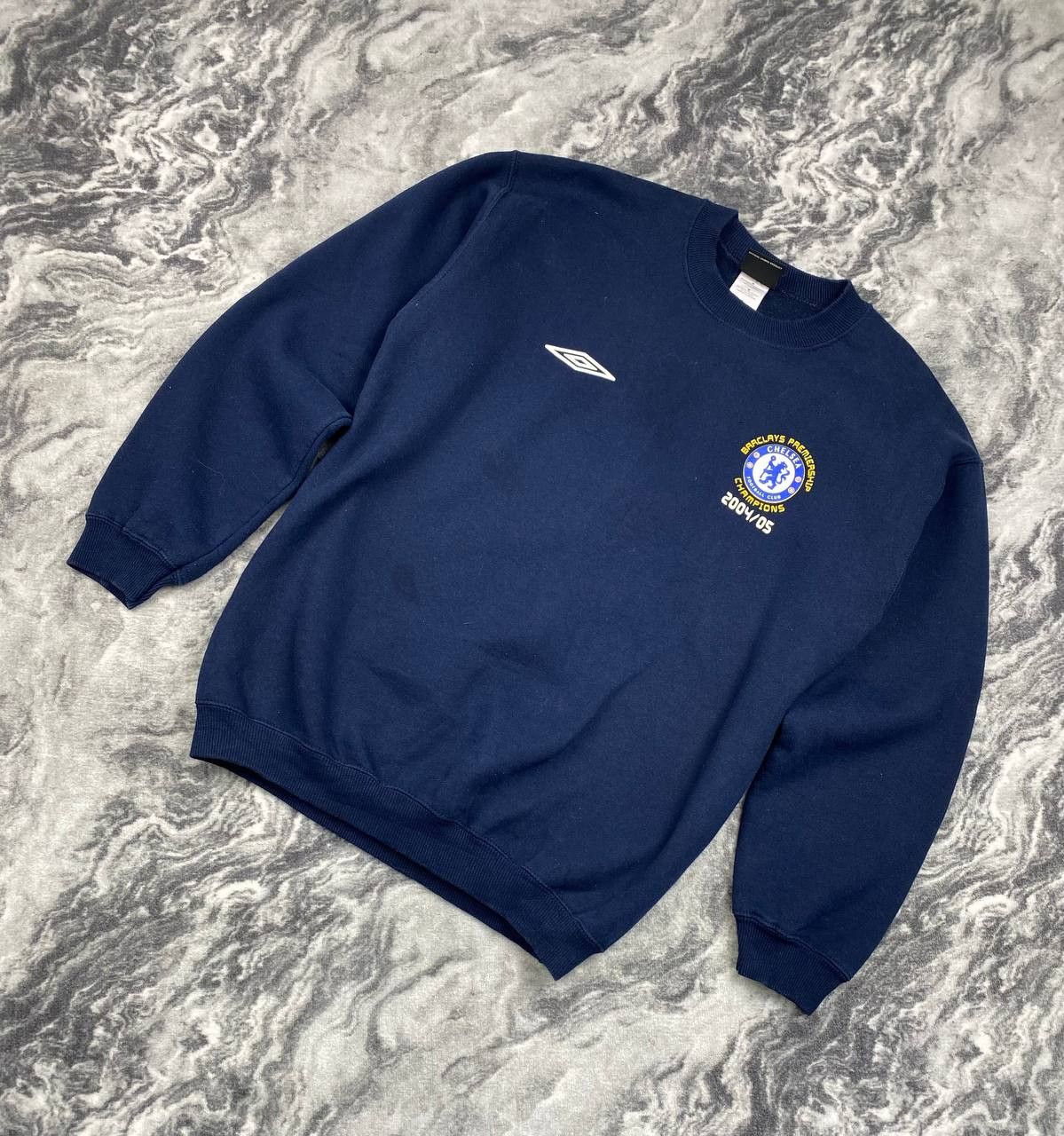 Vintage Umbro Chelsea 2004 2005 Club Centenary Sweatshirt