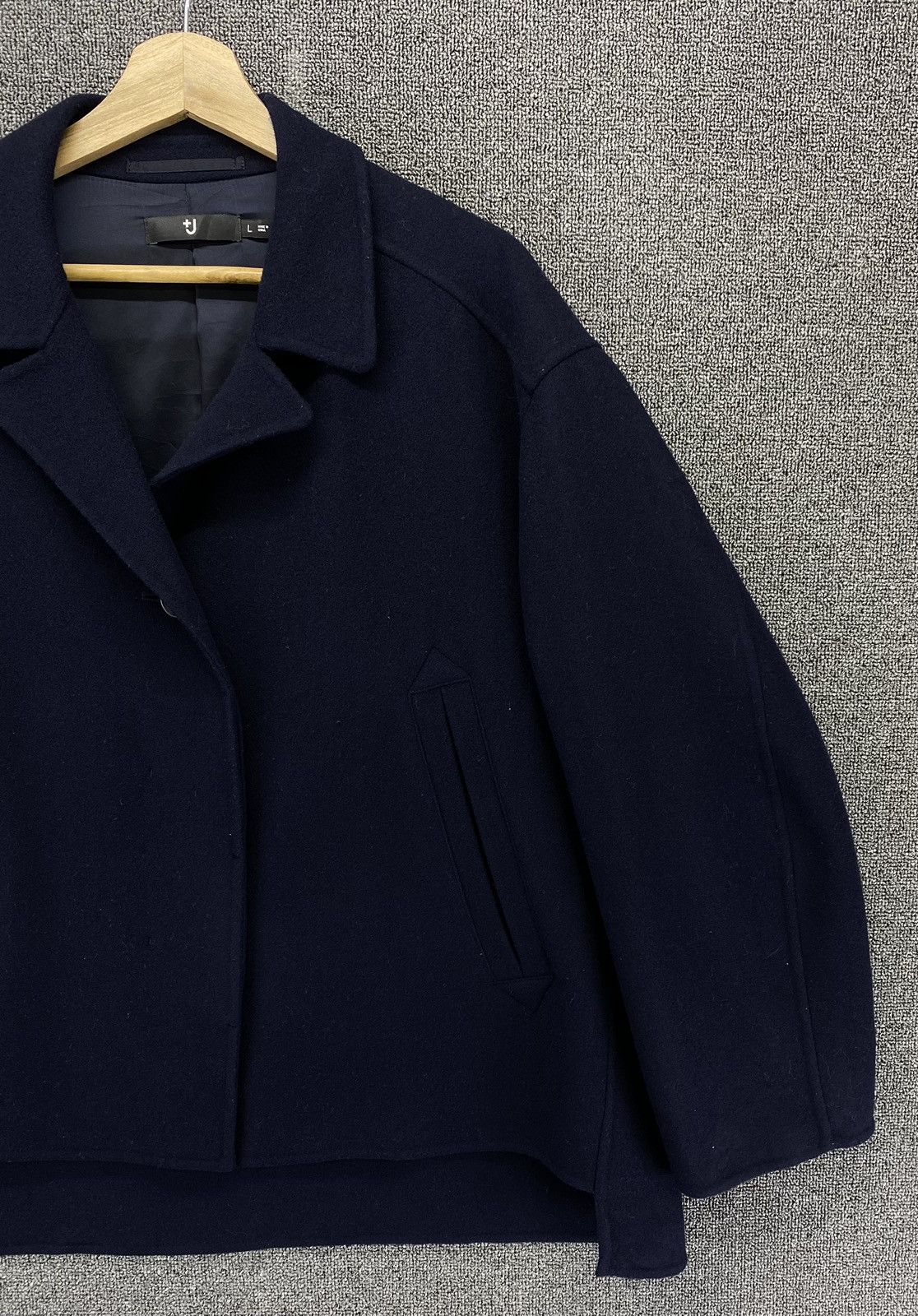 Jil Sander × Uniqlo Jill Sander x Uniqlo Beigi Wool Coat Jacket Size L / US 10 / IT 46 - 4 Thumbnail