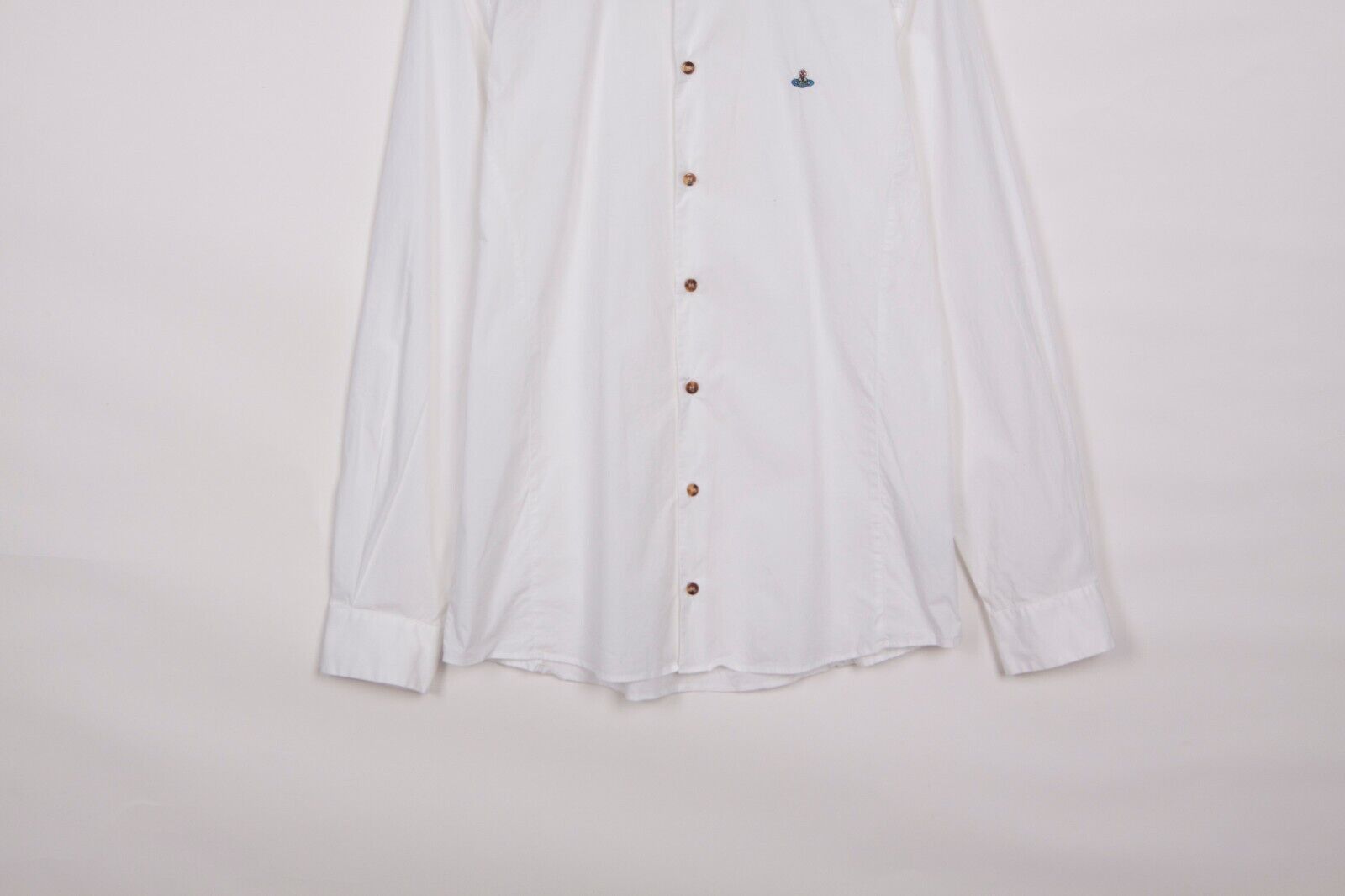 Vivienne Westwood Vivienne Westwood Man Embroidered Orb Shirt Classic Size US L / EU 52-54 / 3 - 3 Thumbnail