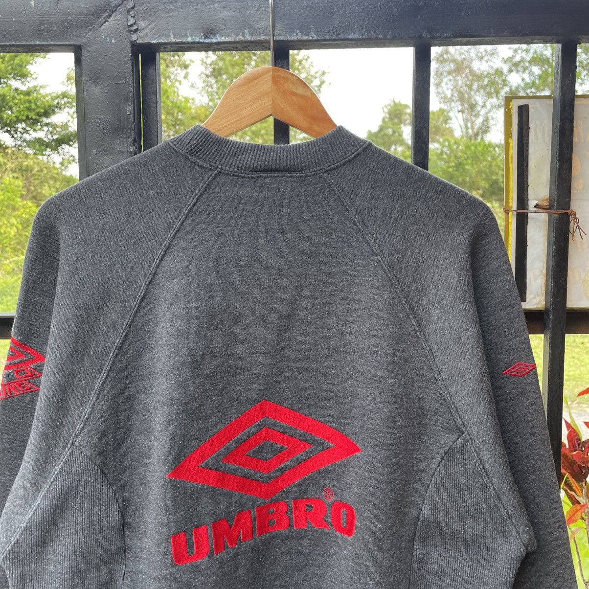 Umbro 🔥Vintage 90s Umbro Embroidered Big Logo Jumper Sweatshirts Size US S / EU 44-46 / 1 - 4 Thumbnail