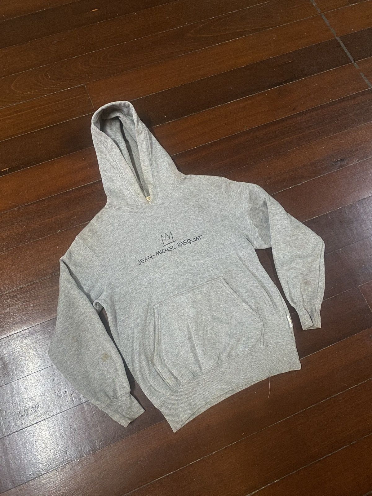 Uniqlo Vintage Jean Michael Basquiat Streetwear Hoodies Size US S / EU 44-46 / 1 - 2 Thumbnail