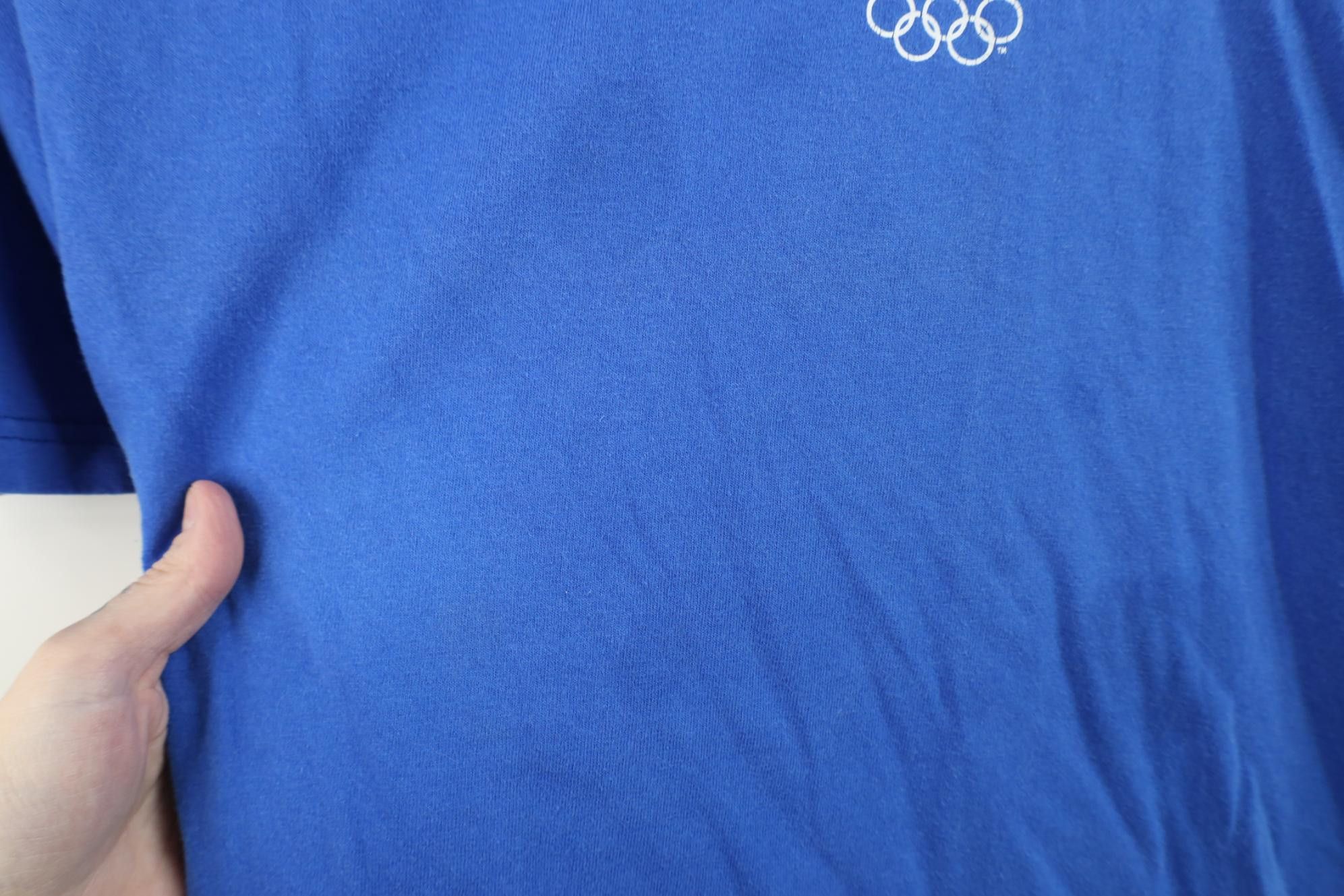Vintage Vintage Y2K 2004 Athens Olympics USA Short Sleeve T-Shirt Size US L / EU 52-54 / 3 - 5 Thumbnail