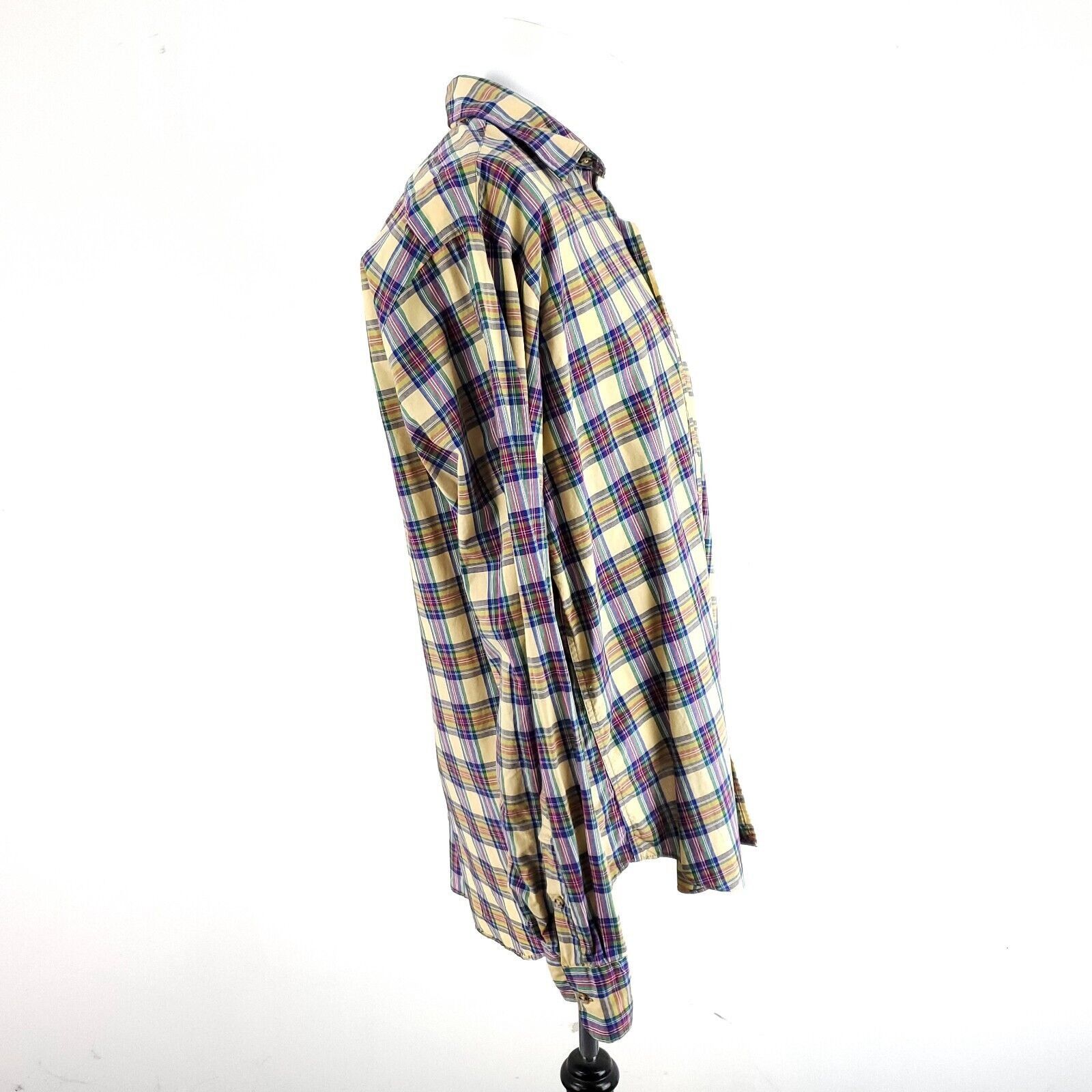 Chaps Chaps Ralph Lauren Cotton Yellow Pink Green Blue Plaid XL Dr Size US XL / EU 56 / 4 - 5 Thumbnail