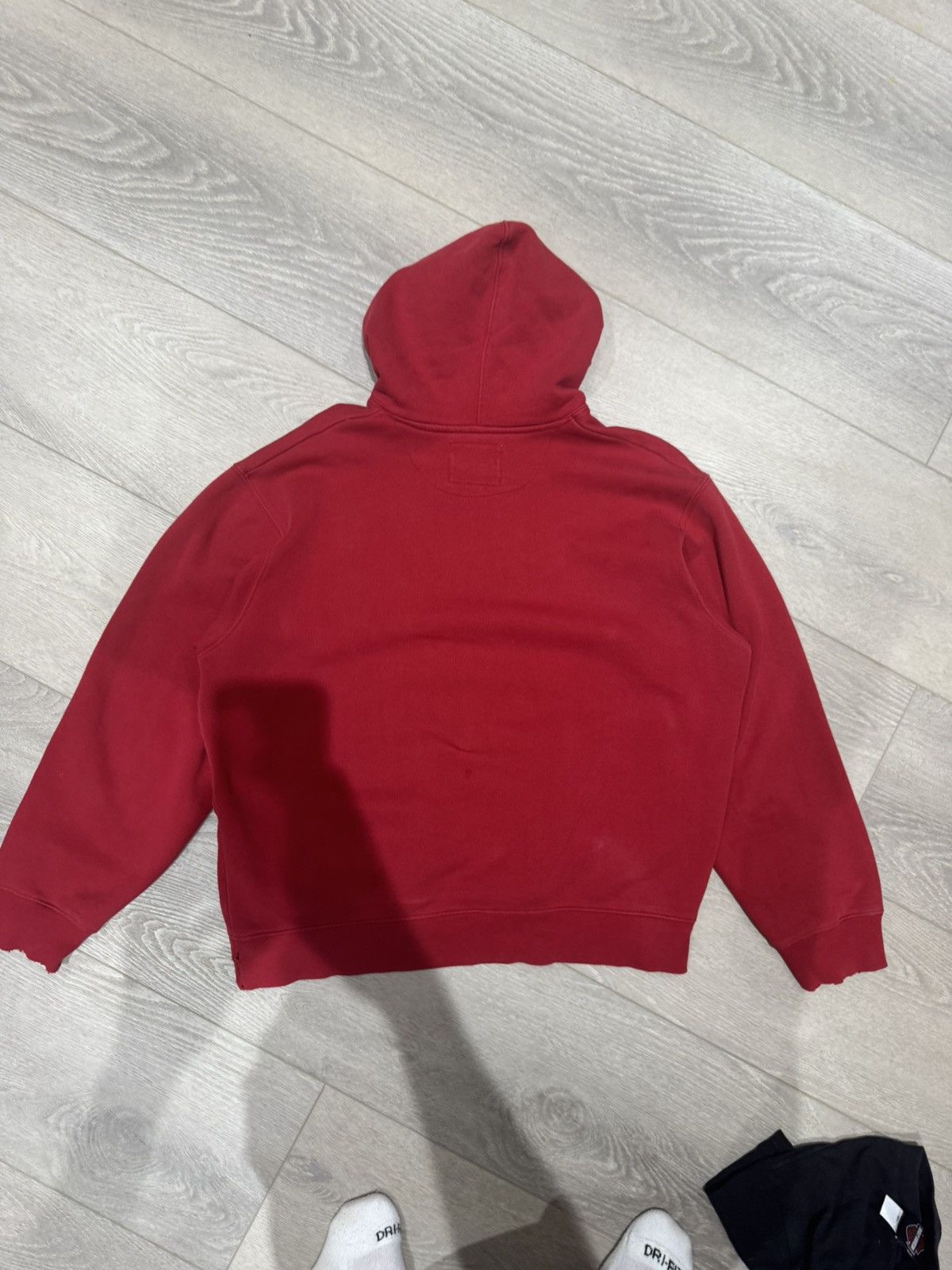 Japanese Brand × Vintage Vintage Baggy Red Reebok Hoodie Size US S / EU 44-46 / 1 - 6 Thumbnail