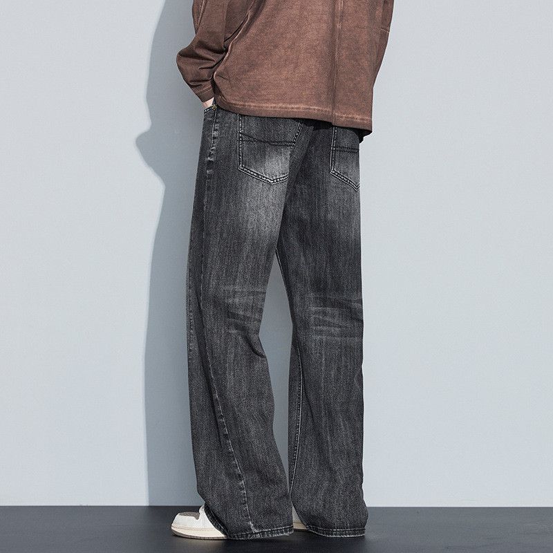 Vintage American retro high street patchwork flared jeans for men Size US 32 / EU 48 - 2 Thumbnail