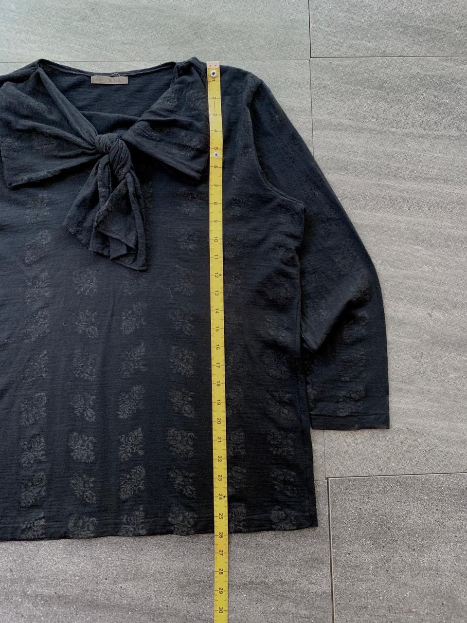 Yohji Yamamoto FREE TAX! Yohji Yamamoto's Y's Bow Tie Tops Size US S / EU 44-46 / 1 - 10 Thumbnail
