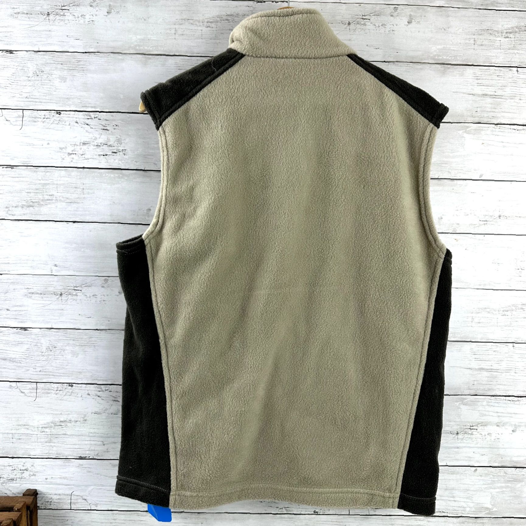 Vintage Columbia Vest Mens Large Tall Tan Zip Steens Mountain Fleece Outdoor Hiking NWT Size US L / EU 52-54 / 3 - 7 Thumbnail