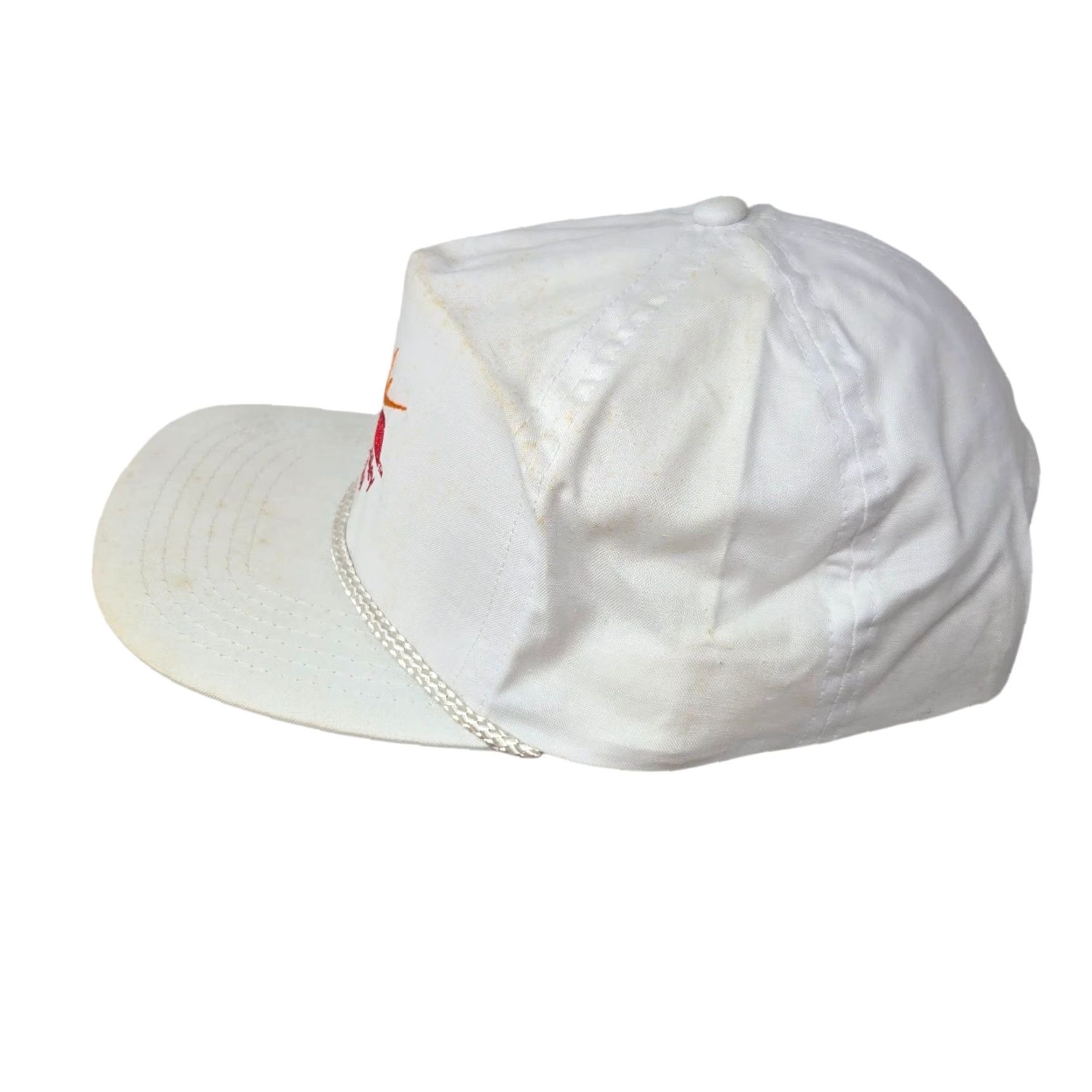 Vintage VINTAGE Lehigh Valley Dairy Hat Snapback White Rare READ Trucker Hat 90s Mens One Size White Boys Girls Adults? Size ONE SIZE - 3 Thumbnail