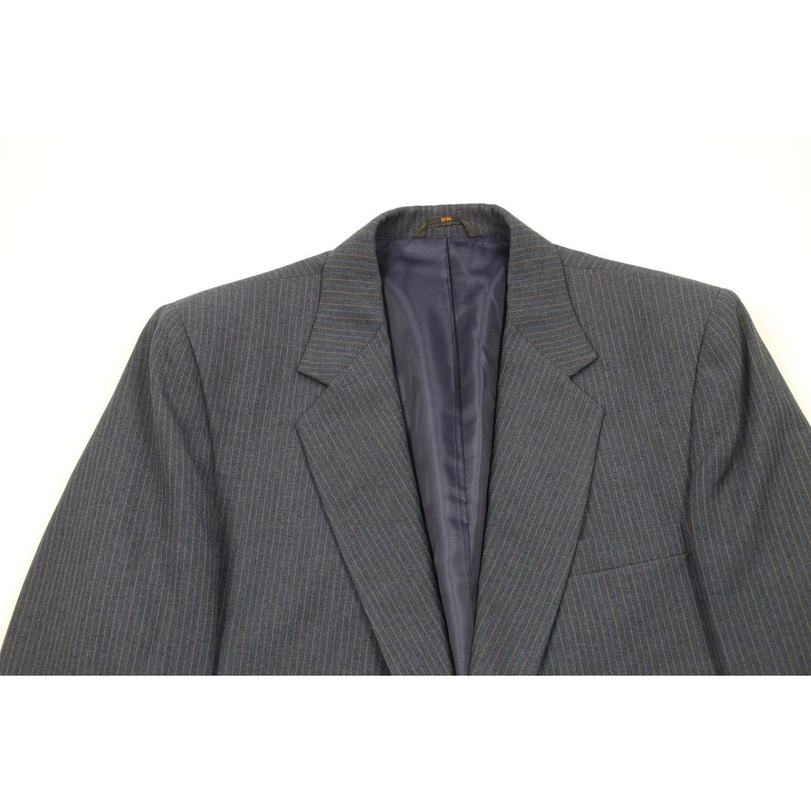 Vintage Vintage 70s Streetwear Distressed Striped 2 Piece Suit Size 44R - 3 Thumbnail