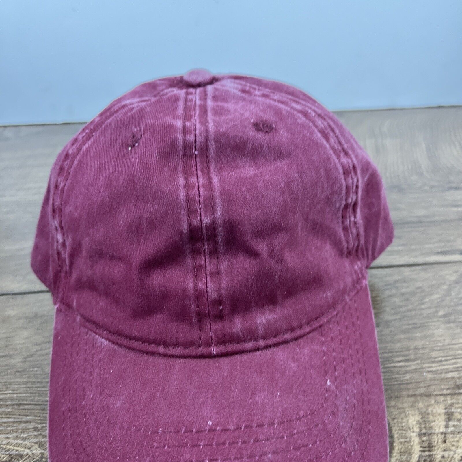 Other Maroon Baseball Hat Red Hat Adjustable Adult Size Hat Red Ca Size ONE SIZE - 6 Thumbnail