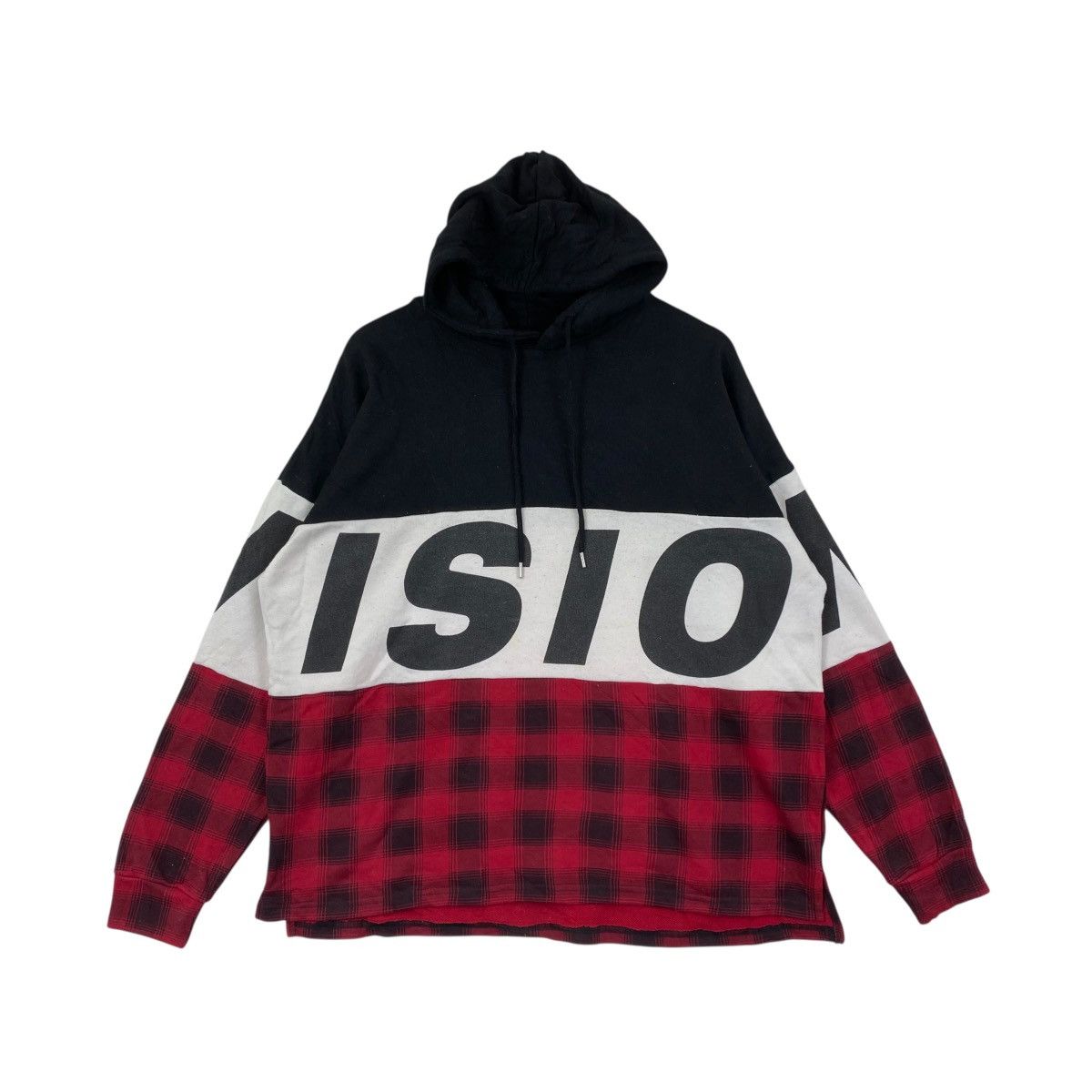 Vision Streetwear VISION STREETWEAR Brand Check Tartan Print Oversize Hooded Size US M / EU 48-50 / 2 - 1 Thumbnail