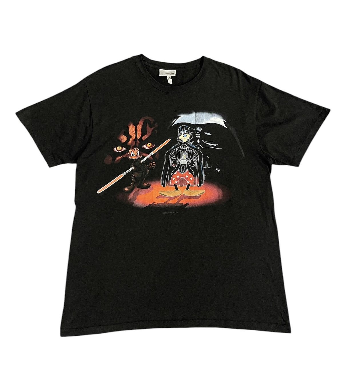 Disney × Star Wars Vintage Star Wars × Disney Darth Maul Darth Vader Tshirt Size US M / EU 48-50 / 2 - 1 Thumbnail