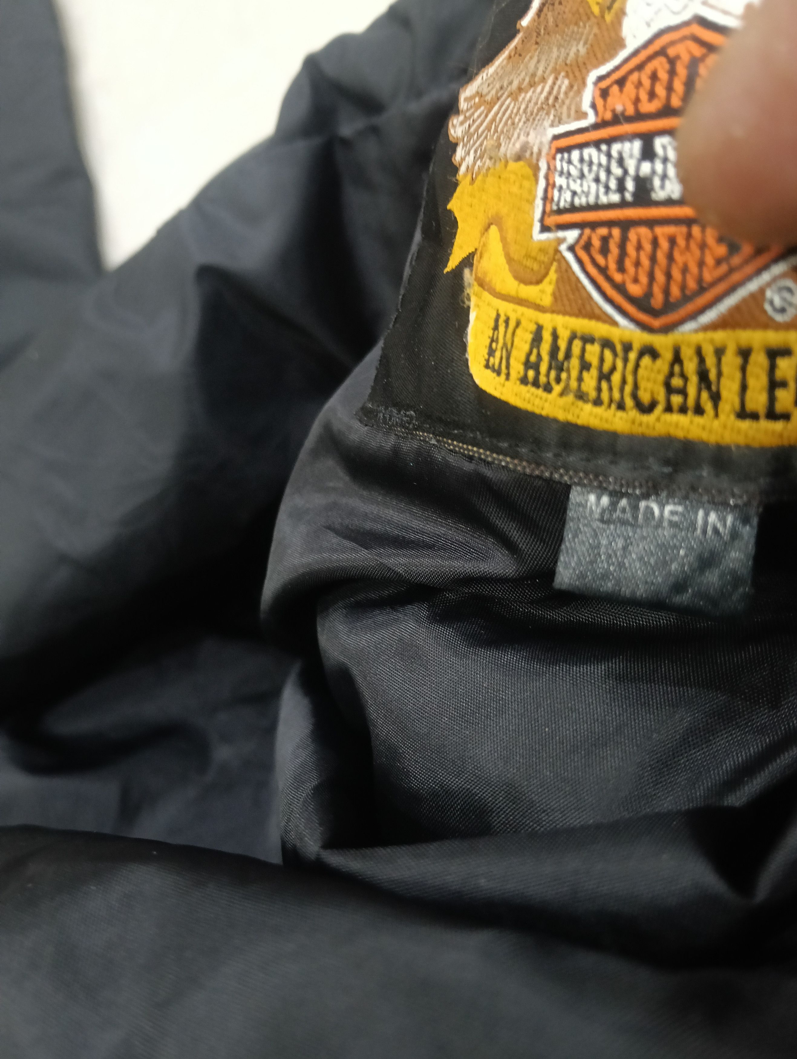 Harley Davidson Vintage Harley Davidson Bomber Jacket Size US XL / EU 56 / 4 - 8 Thumbnail