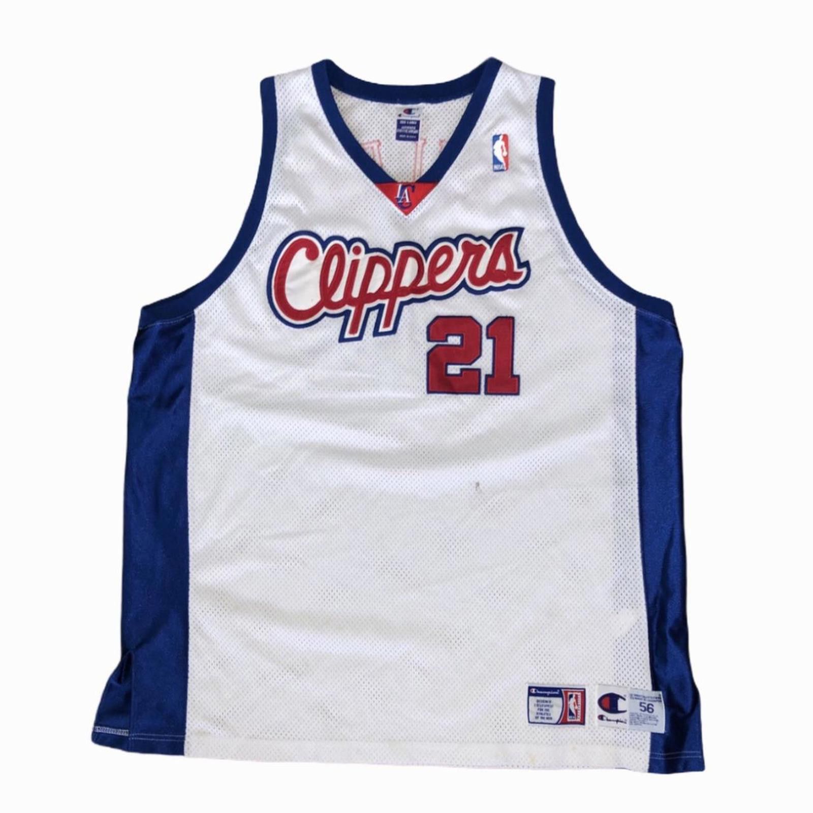 Champion Vintage Champion Los Angeles Clippers Miles no. 21 Jersey Size US XXL / EU 58 / 5 - 1 Thumbnail