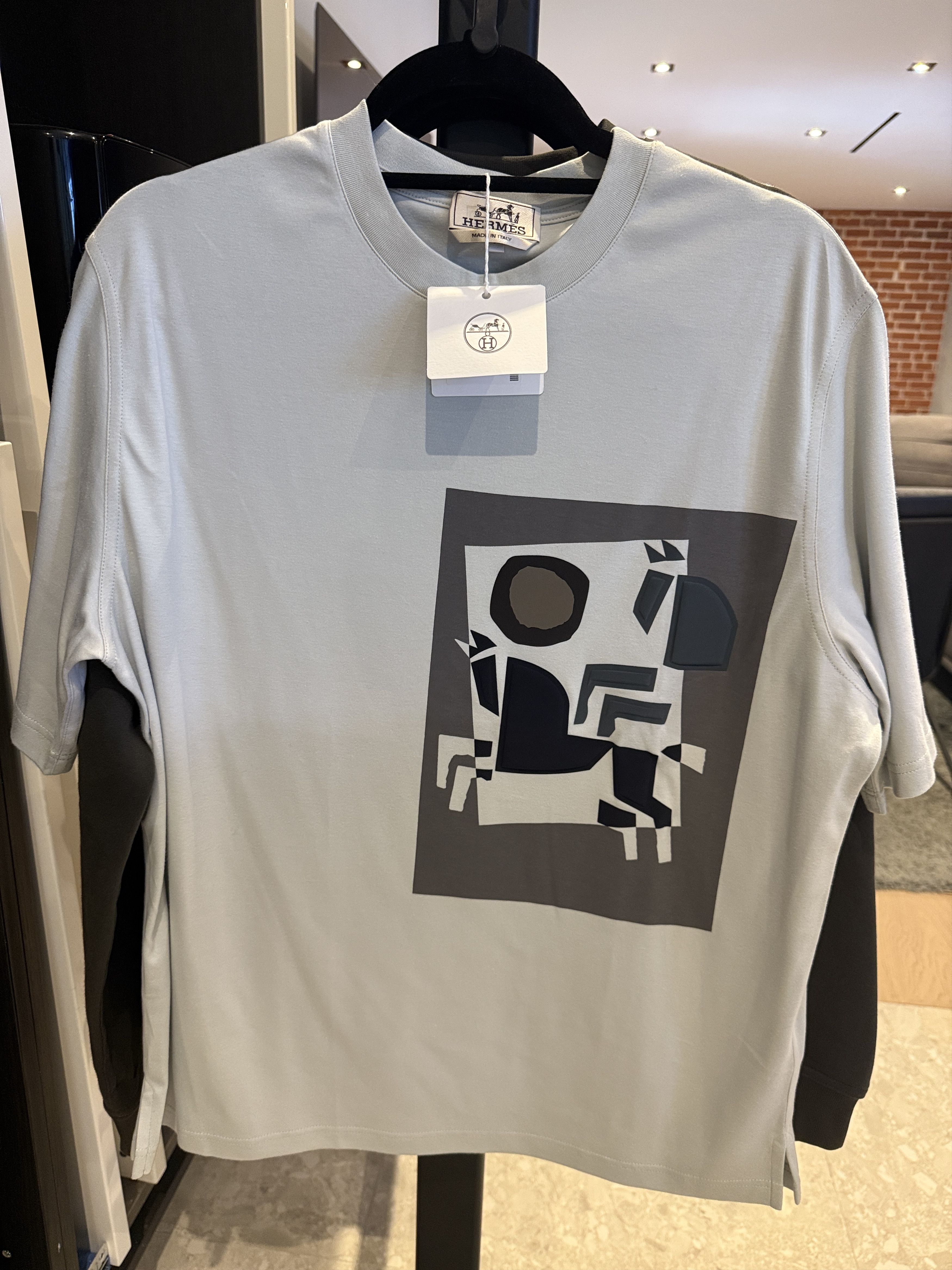 Hermes T-shirt velky lov embosse Size US M / EU 48-50 / 2 - 1 Thumbnail