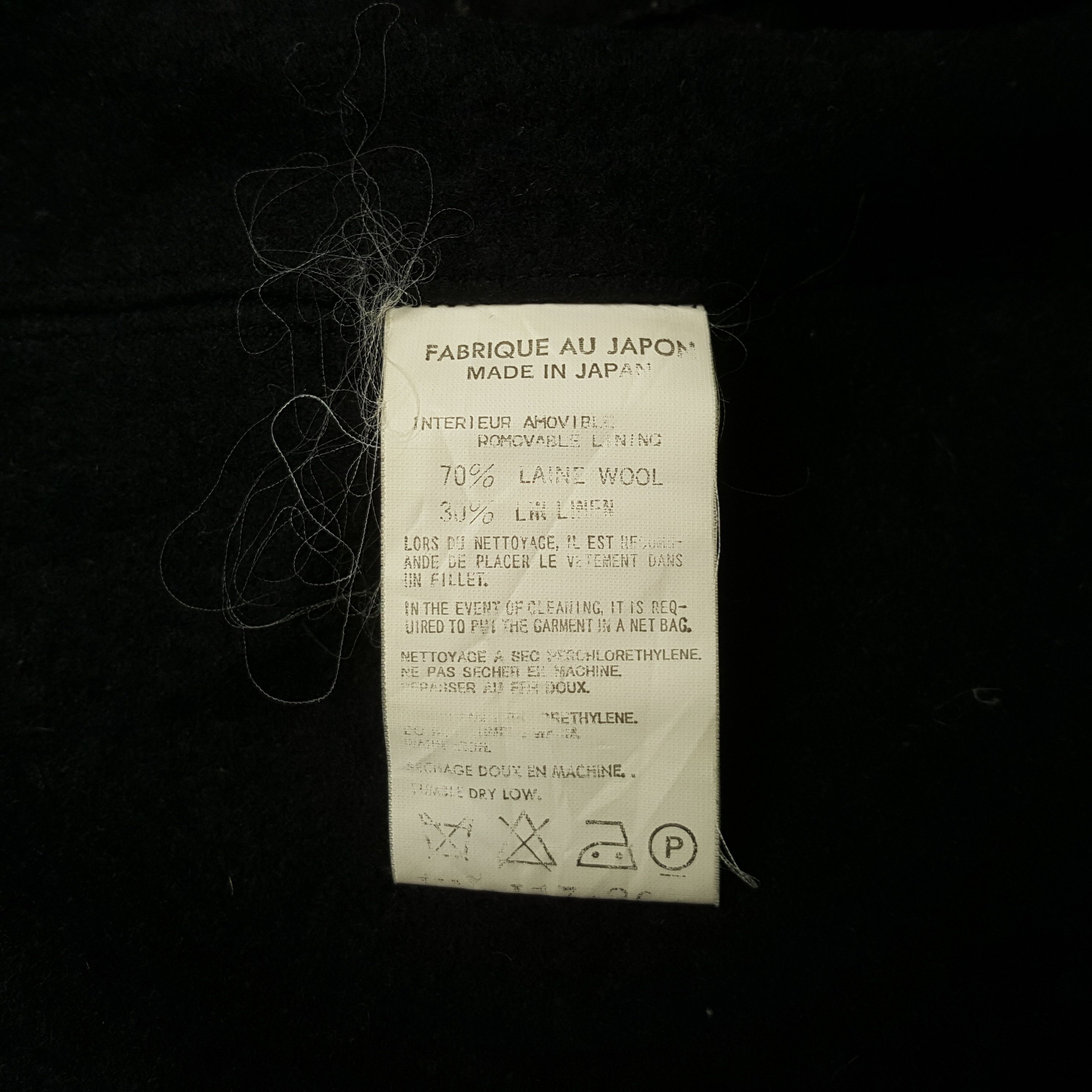 Yohji Yamamoto Ys Yohji Yamamoto Japanese Designer Fashion Jacket C300N20 Size US M / EU 48-50 / 2 - 8 Thumbnail