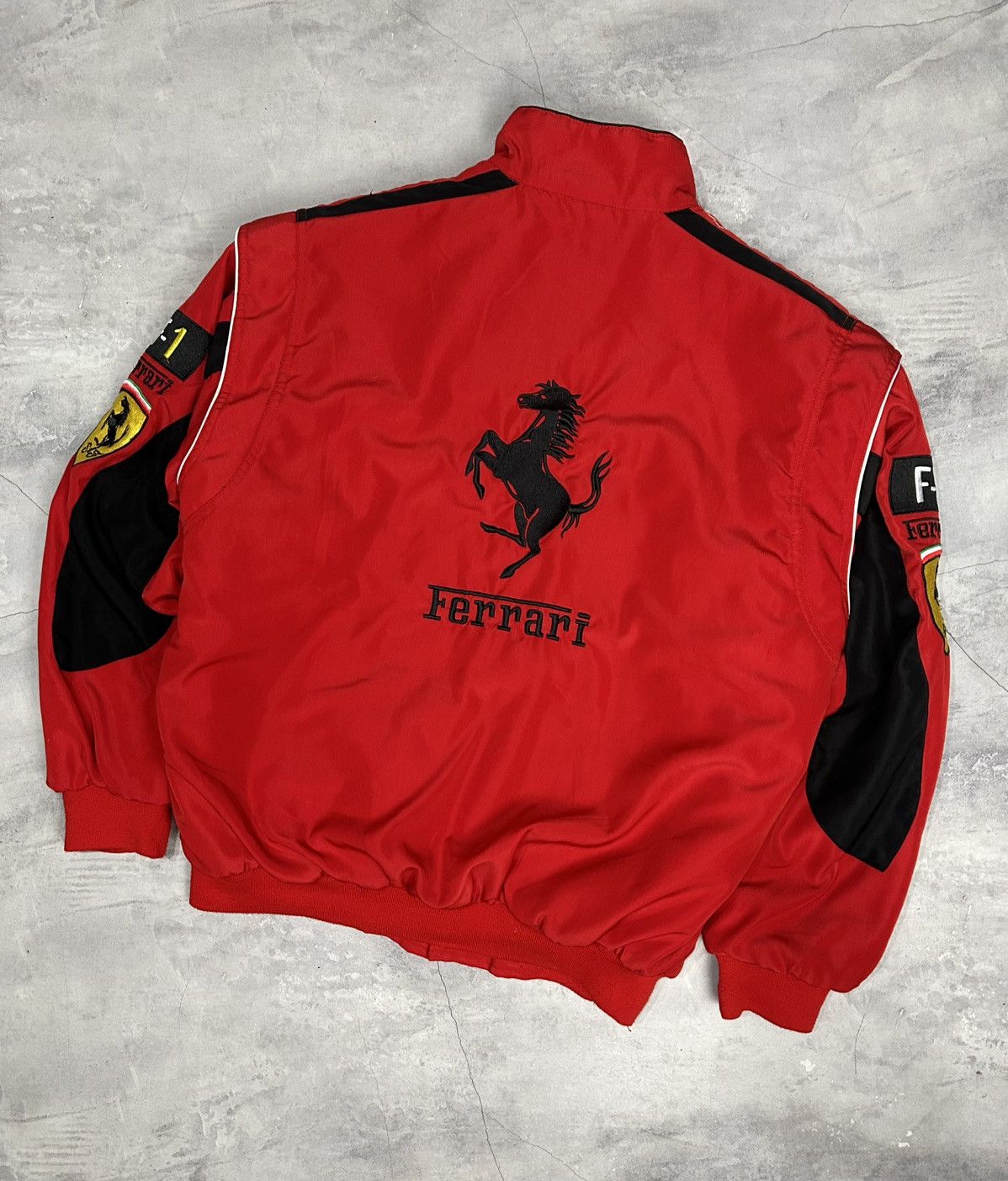 Ferrari Vintage Ferrari Jacket Formula Uno Moto Racin Size US L / EU 52-54 / 3 - 9 Thumbnail