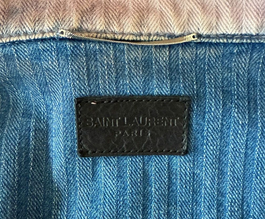 Yves Saint Laurent Saint Laurent Graduated denim jacket 2502-Nextarrow Size US XL / EU 56 / 4 - 3 Thumbnail