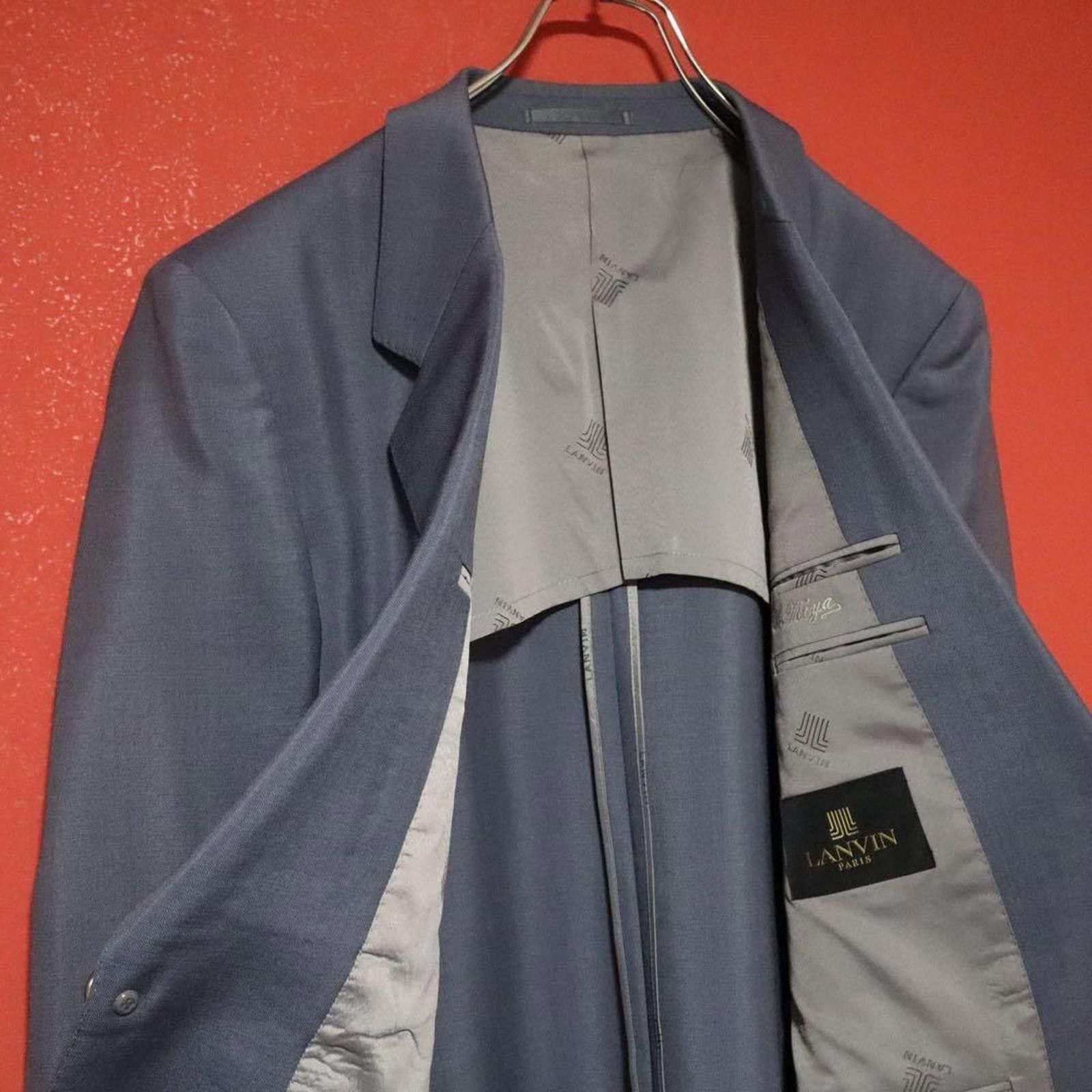 Lanvin Lanvin - Classic Grey Men's Suit Two-Piece Set Size 40R - 7 Thumbnail