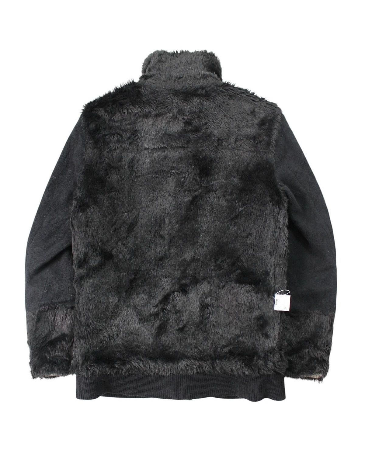 If Six Was Nine 2003 PPFM FUR WOOL TARTAN REVERSIBLE COAT JACKET Size US M / EU 48-50 / 2 - 3 Thumbnail