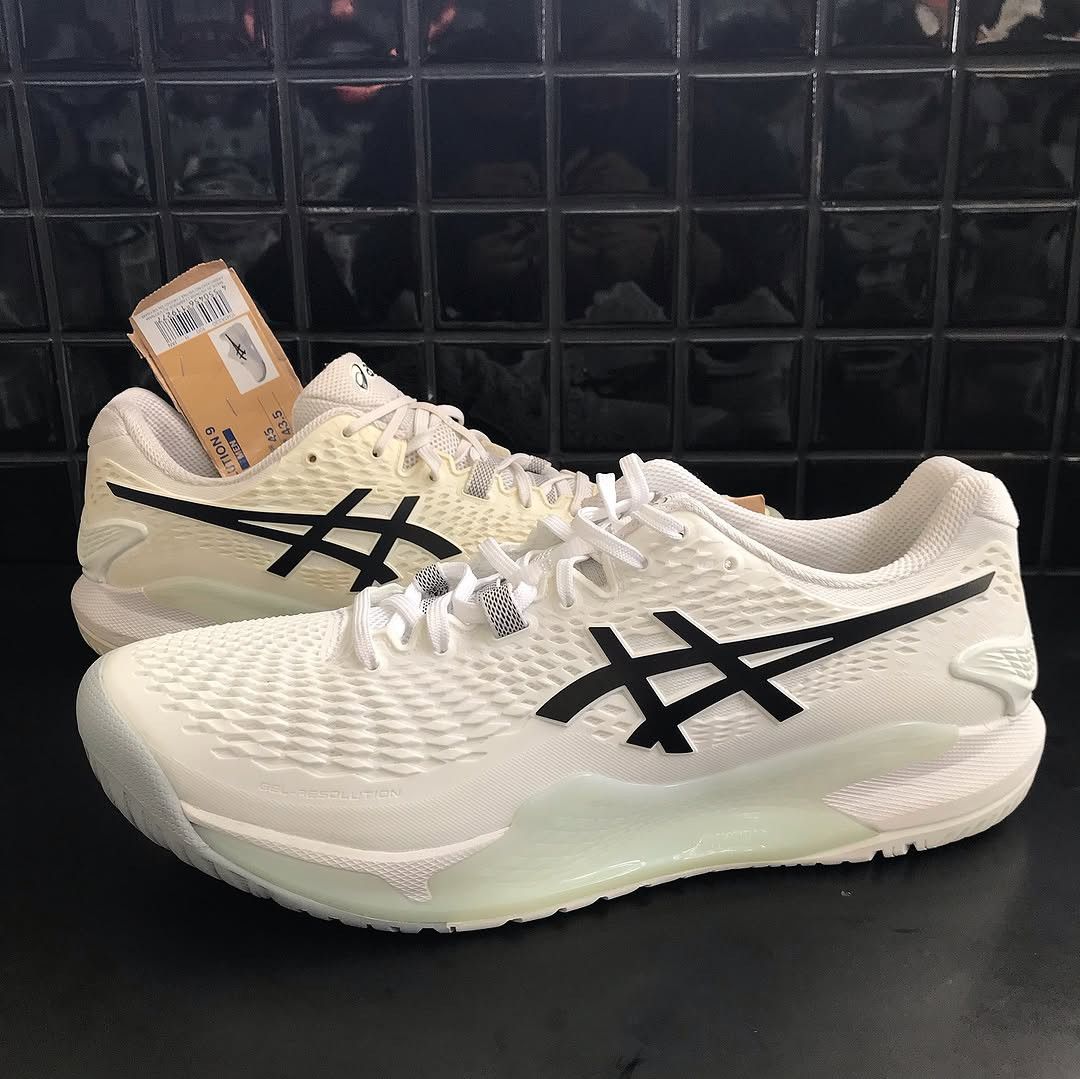 Asics Asics Gel Lite Resolution 9 White/Black Men’s Shoes Size 45 Size US 11.5 / EU 44-45 - 1 Thumbnail