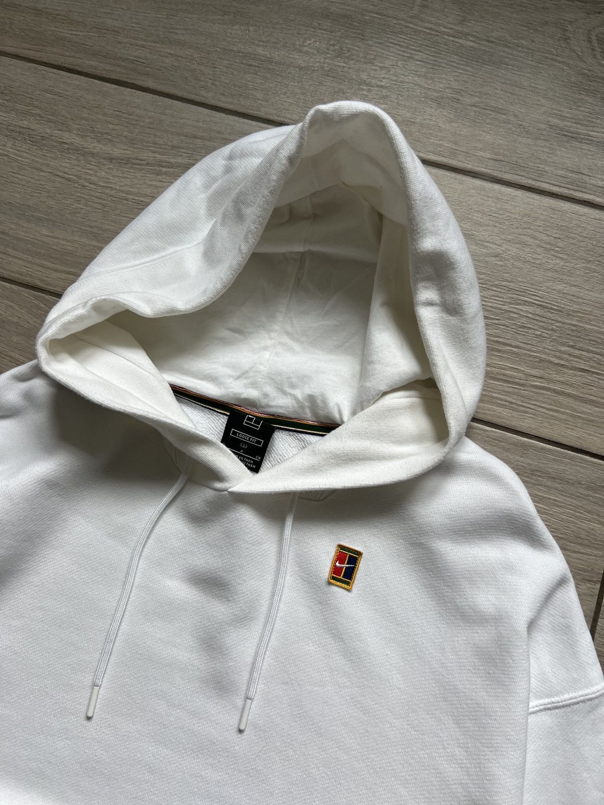Nike × Vintage Vintage Nike Tennis Court Hoodie x Andre Agassi Rare Size US S / EU 44-46 / 1 - 6 Thumbnail