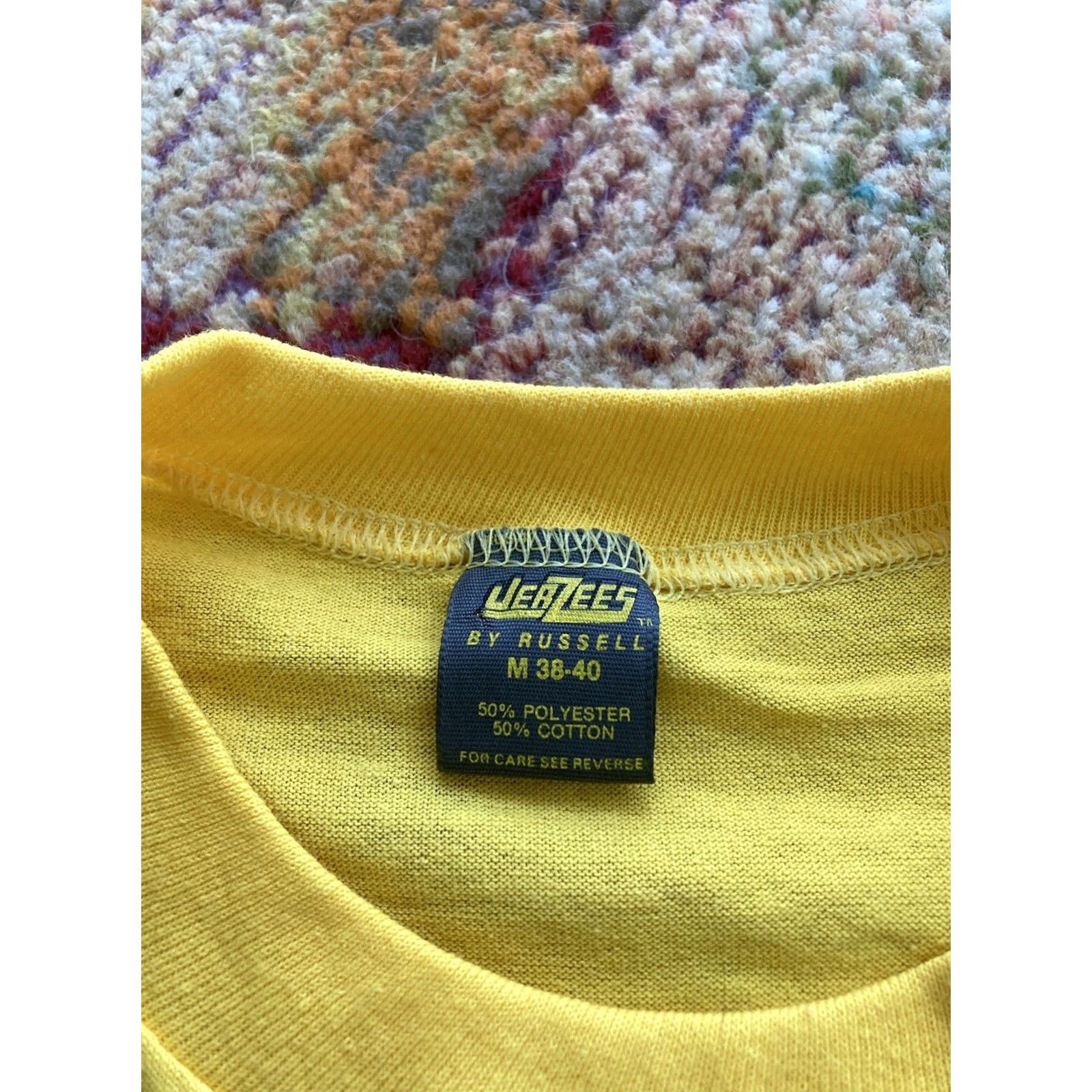 Jerzees VINTAGE Kiwanis Club Fairfield Shirt Sz Medium Birmingham USA Made Marathon Jersey? Size US M / EU 48-50 / 2 - 4 Thumbnail