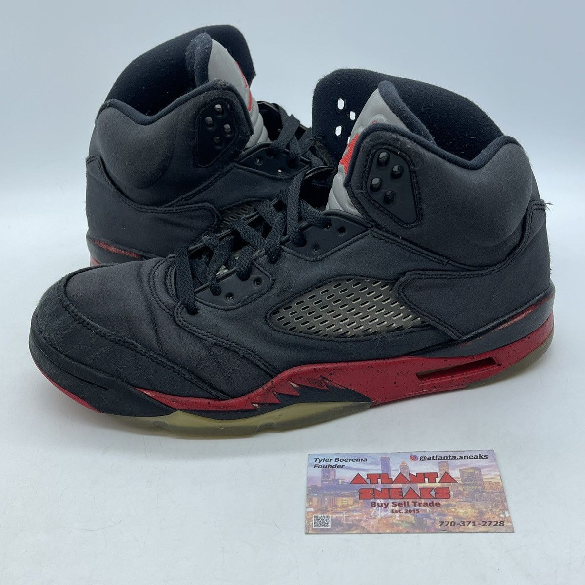Jordan Brand Air Jordan 5 satin bred Size US 8.5 / EU 41-42 - 1 Thumbnail