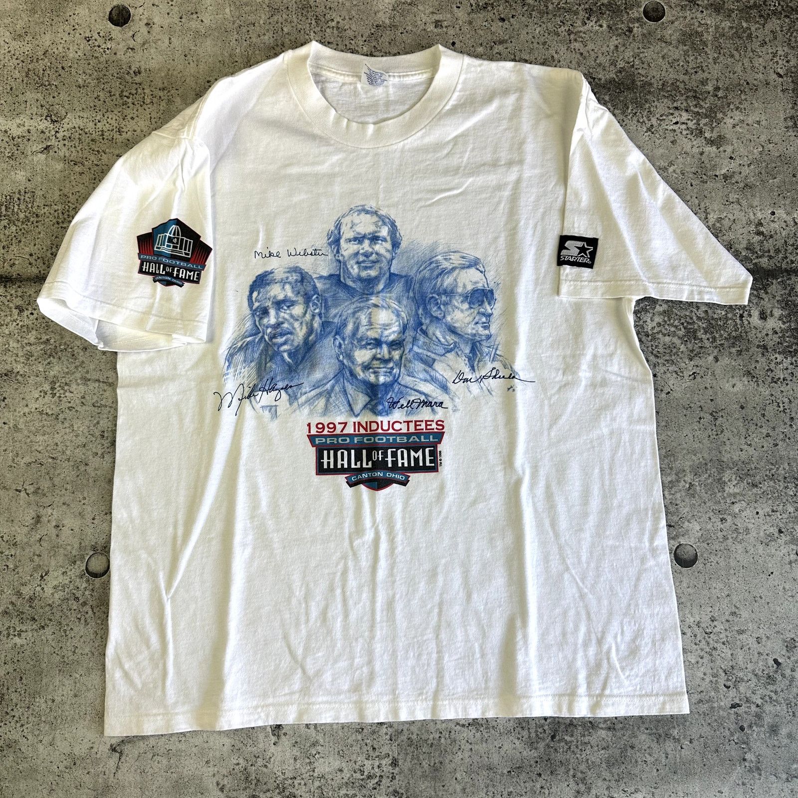 Starter 1997 Pro Football Hall of Fame Shirt Size Large Size US L / EU 52-54 / 3 - 1 Thumbnail