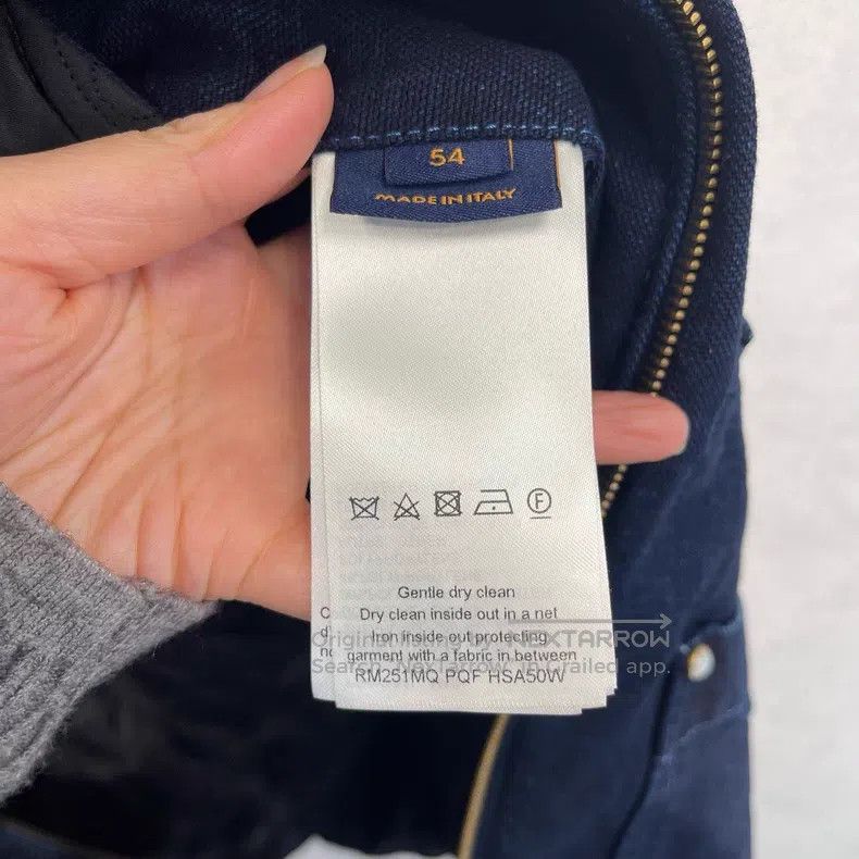 Louis Vuitton Louis Vuitton SS25 pocket logo embroidered blue denim jack Size US L / EU 52-54 / 3 - 5 Thumbnail
