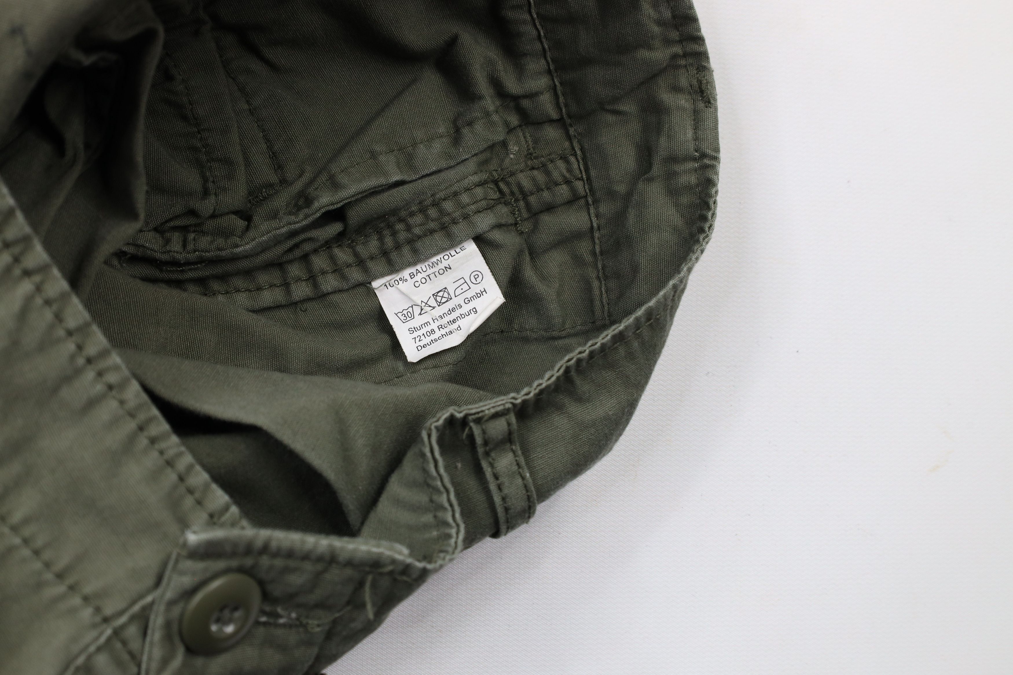 Vintage Vintage 90s German Military Fly Tropical Combat Cargo Pants Size US 36 / EU 52 - 10 Thumbnail