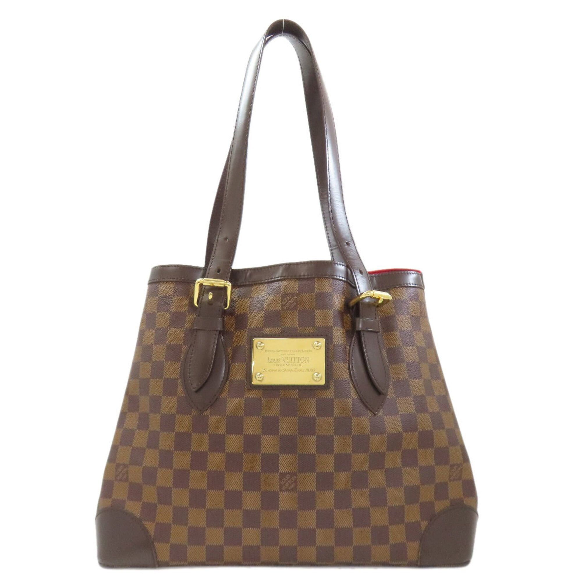 Louis Vuitton Louis Vuitton N51204 Hampstead MM Tote Bag, Damier Canvas, Women's Size ONE SIZE - 1 Thumbnail