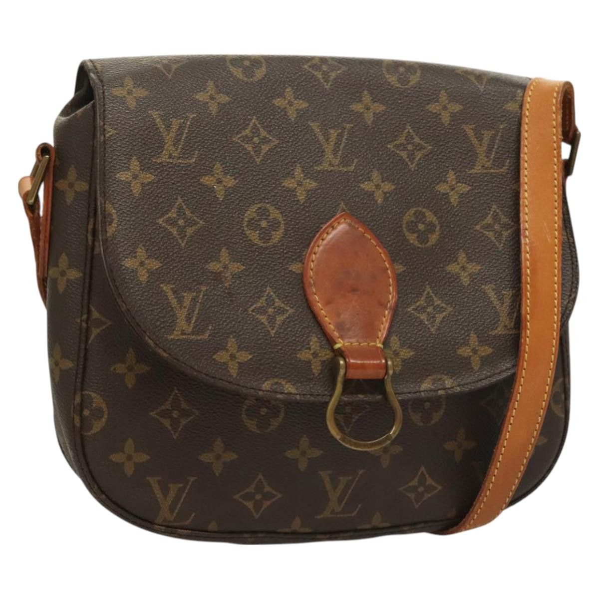 Louis Vuitton LOUIS VUITTON Monogram Saint Cloud GM Shoulder Bag M51242 Size ONE SIZE - 1 Thumbnail