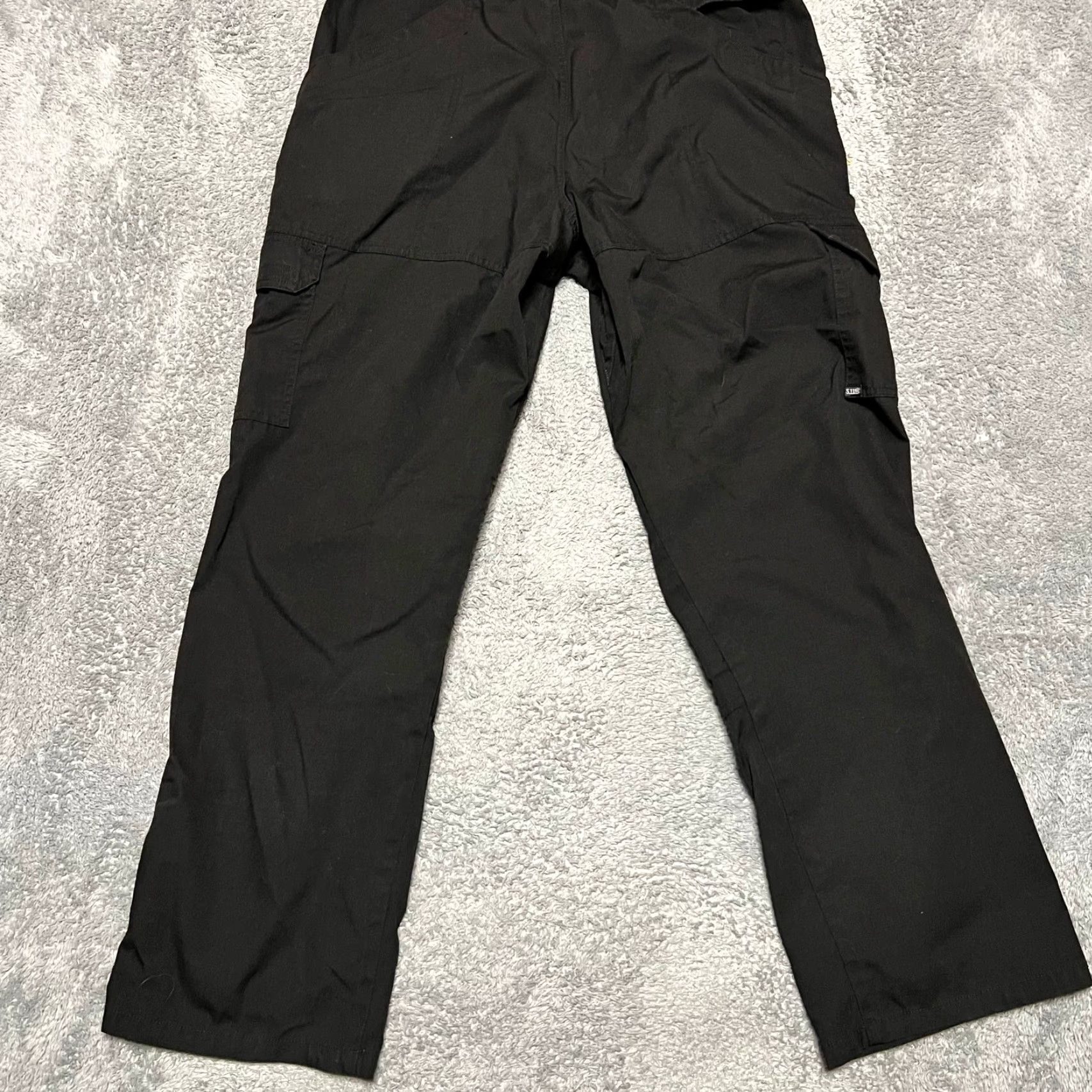 Vintage 5.11 Tactical Taclite Pro Ripstop Pants Mens 36 x32 Black 74273 Cargo Regular Men Men 36 Black 31in Ripstop Pro Taclite Size US 36 / EU 52 - 4 Thumbnail
