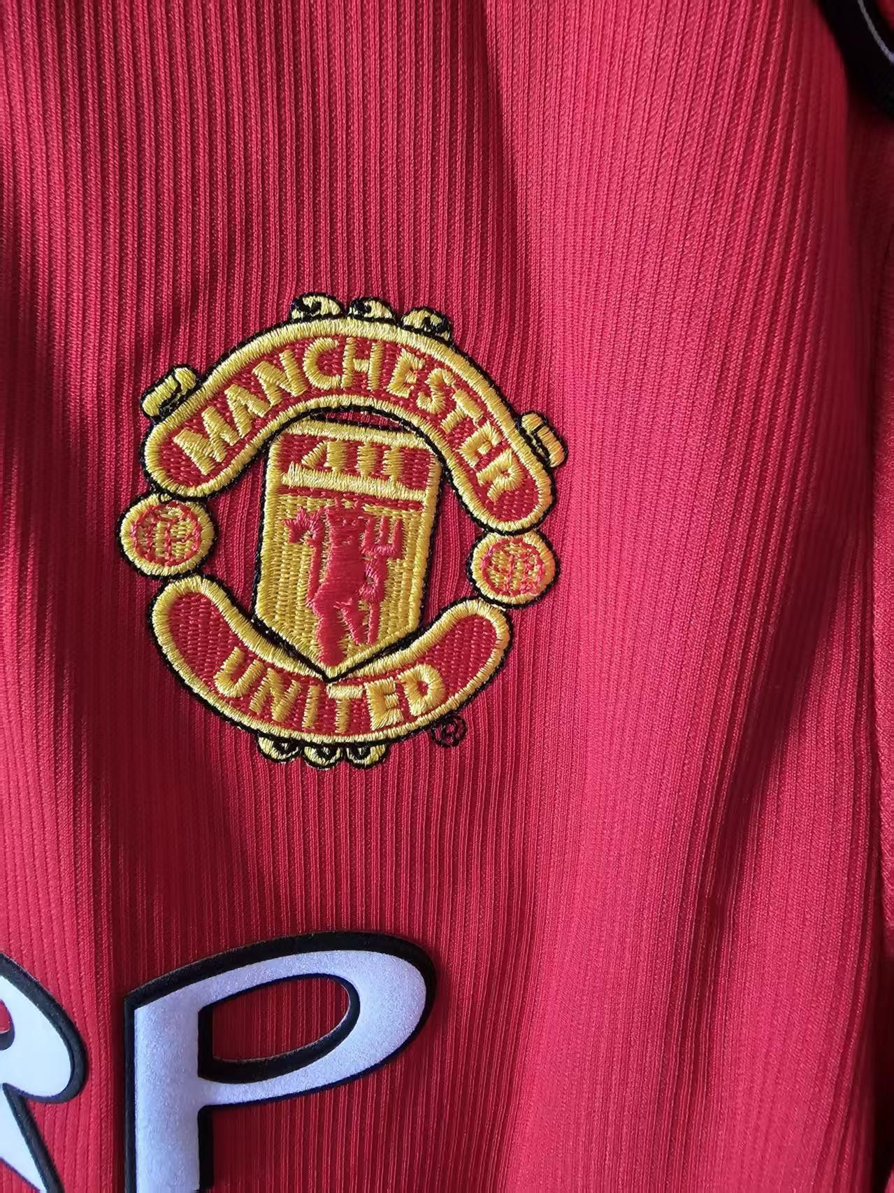Other 1998 MUFC #7 David Beckham Jersey Home Size US XL / EU 56 / 4 - 8 Thumbnail