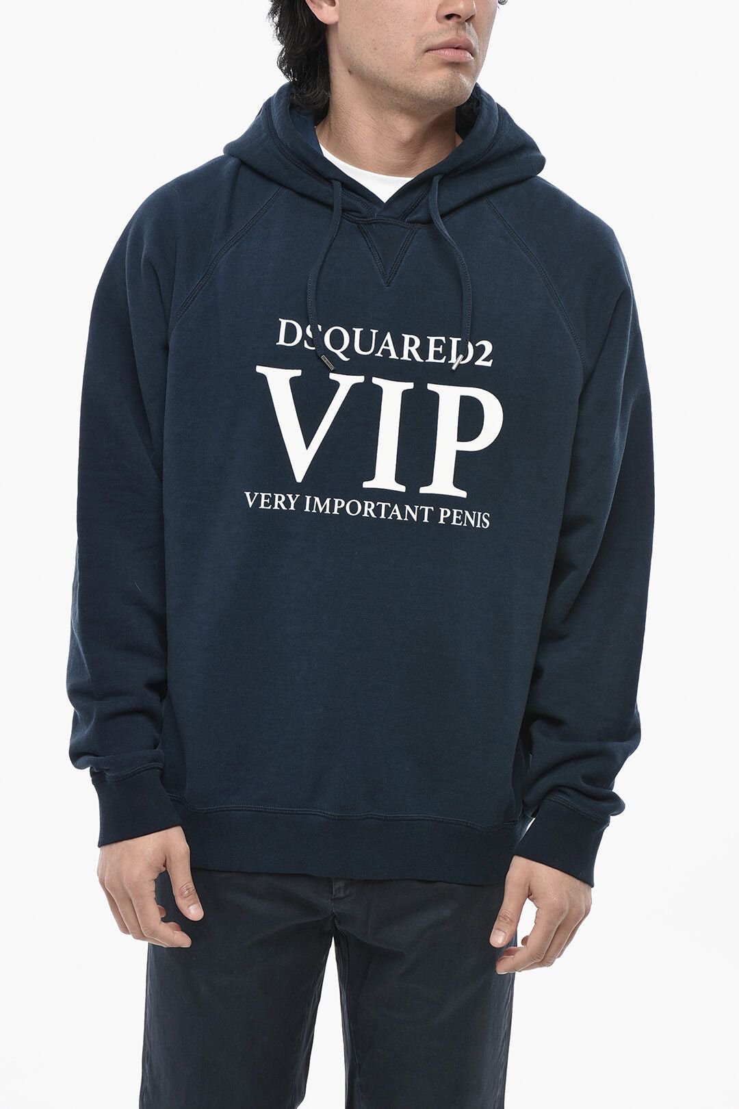 Dsquared2 Cotton Hoodie With Print Size US XXL / EU 58 / 5 - 1 Thumbnail