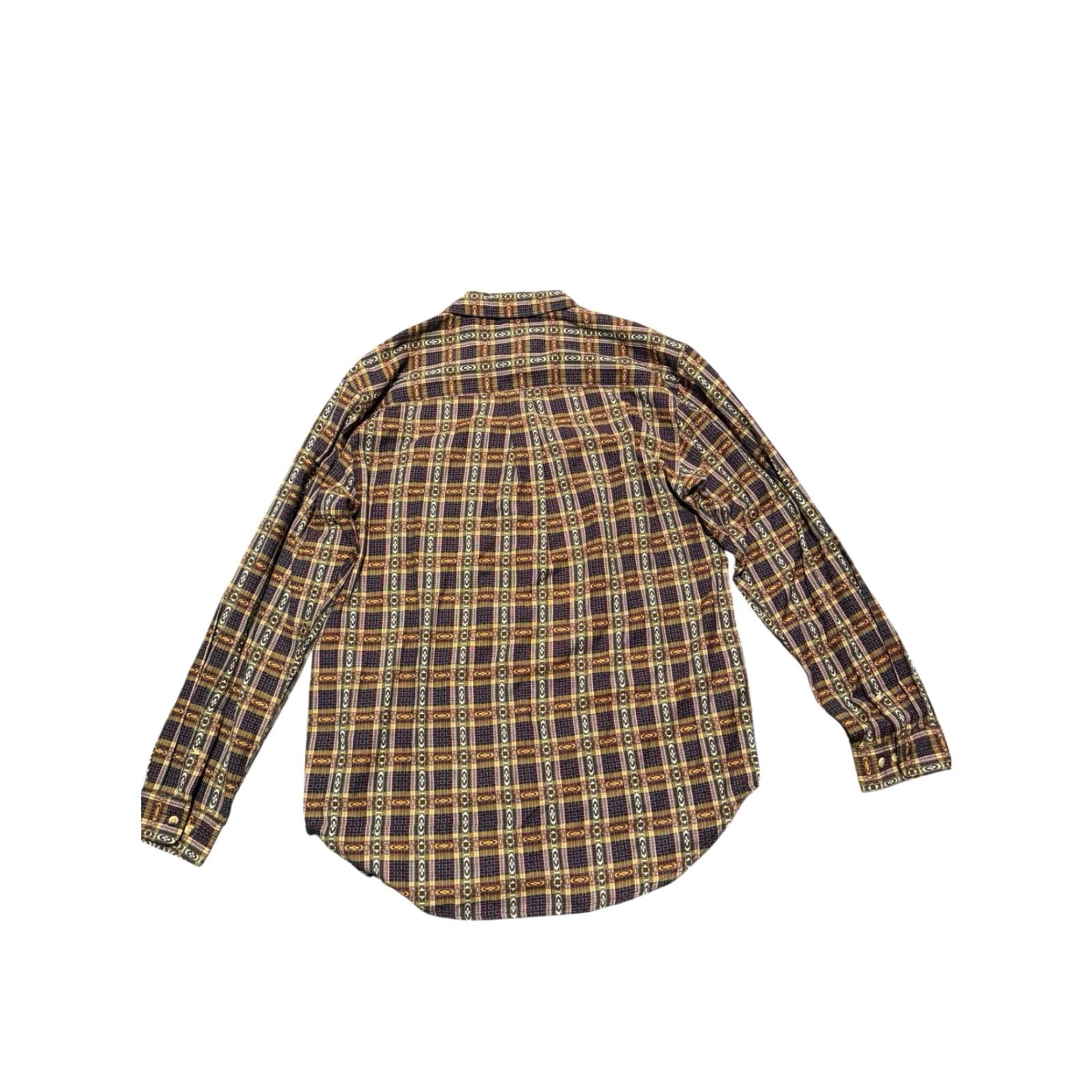 The Territory Ahead VINTAGE Territory Ahead Shirt Mens Southwestern Aztec Chambray Western Large Size US L / EU 52-54 / 3 - 6 Thumbnail
