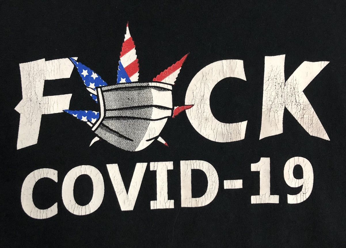 Vintage The 11:30 Club Fxck Covid-19 T-Shirt Size US XL / EU 56 / 4 - 3 Thumbnail