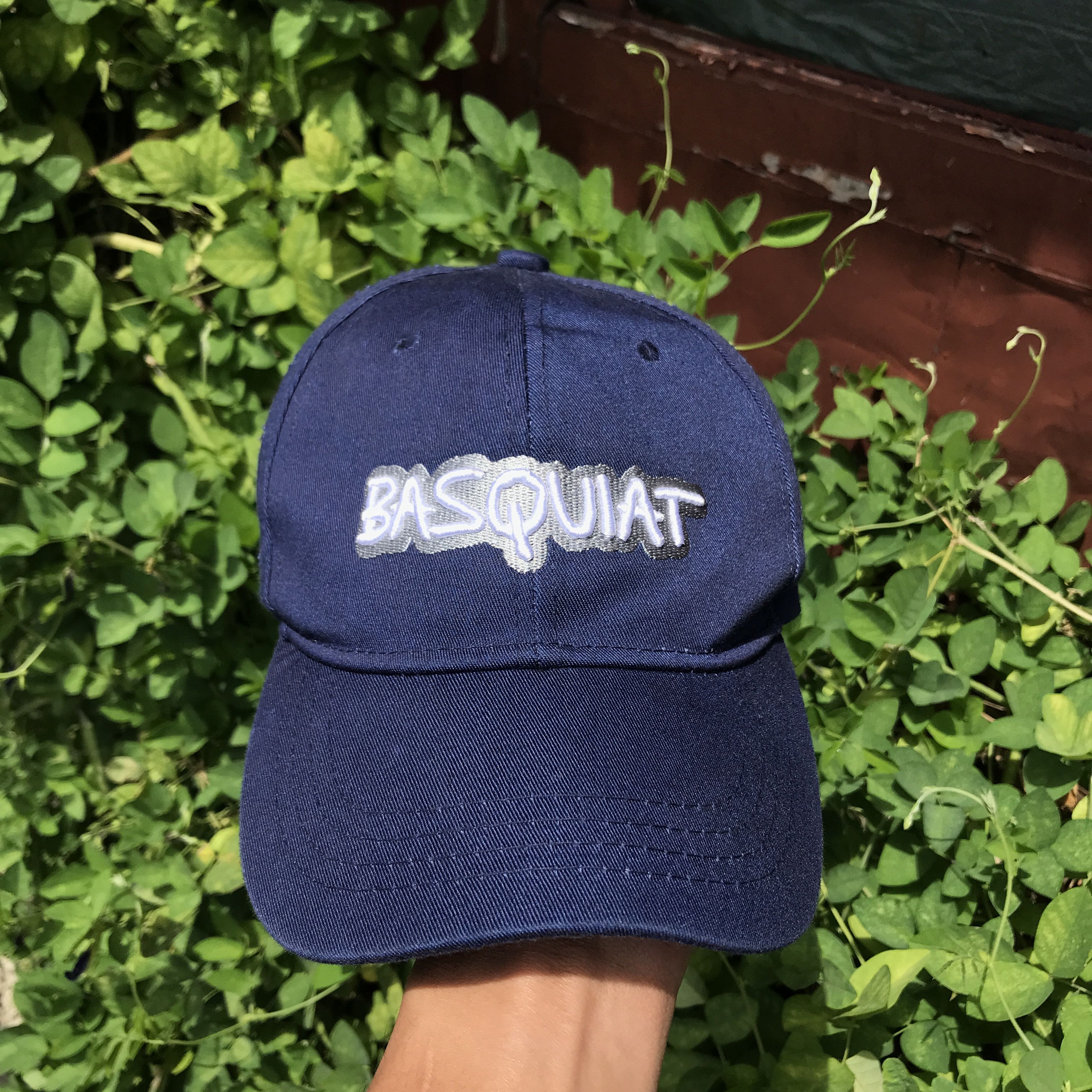 Jean-Michel Basquiat JEAN MICHEL BASQUIAT LOGO TRUCKER HAT CAP Size ONE SIZE - 1 Thumbnail