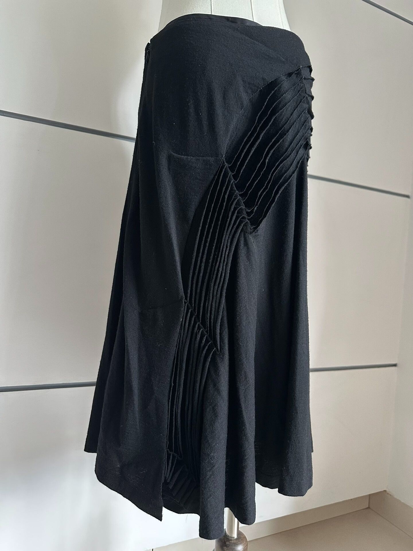 Junya Watanabe JUNYA WATANABE 00AW Waterfall Deconstructed Skirt| Size 26" / US 2 / IT 38 - 1 Thumbnail