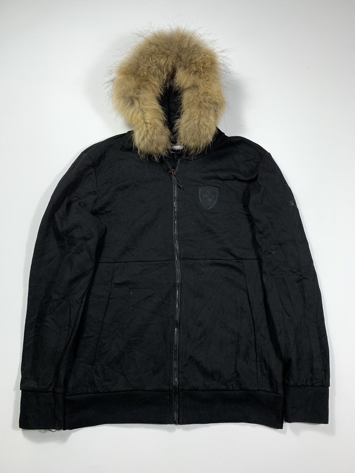 Hysteric Glamour × If Six Was Nine × Japanese Brand Crazy Fur Puma X Ferrari Zip Hoodie Jacket Size US M / EU 48-50 / 2 - 1 Thumbnail