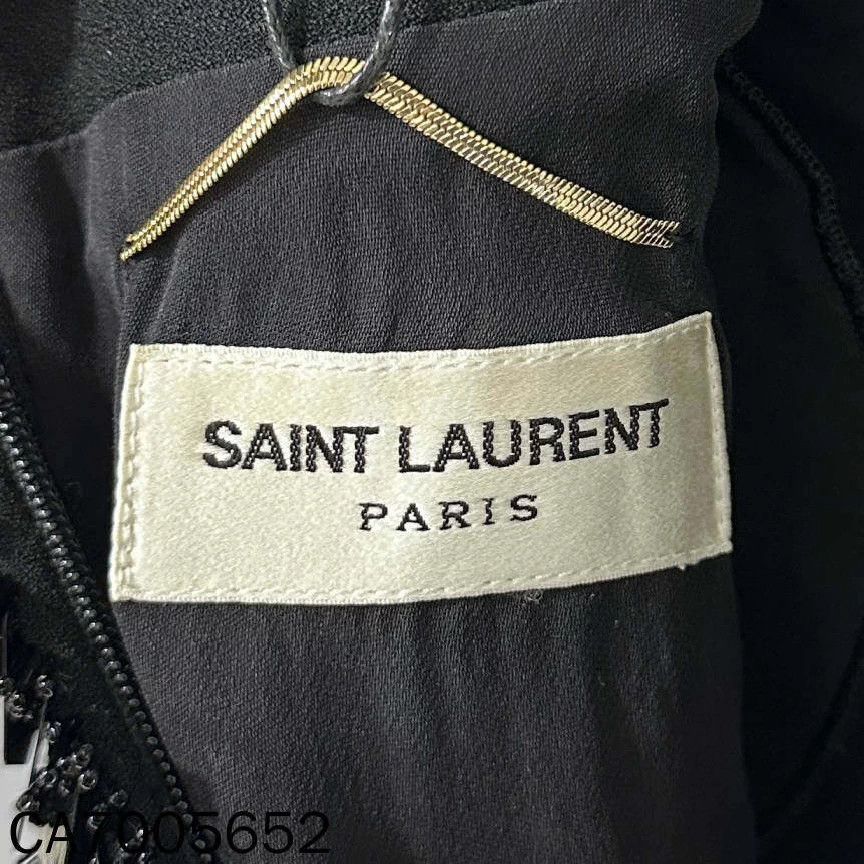 Saint Laurent Paris Saint Laurent Paris Fitted Sequin Dress women's 34 Size XS / US 0-2 / IT 36-38 - 4 Thumbnail