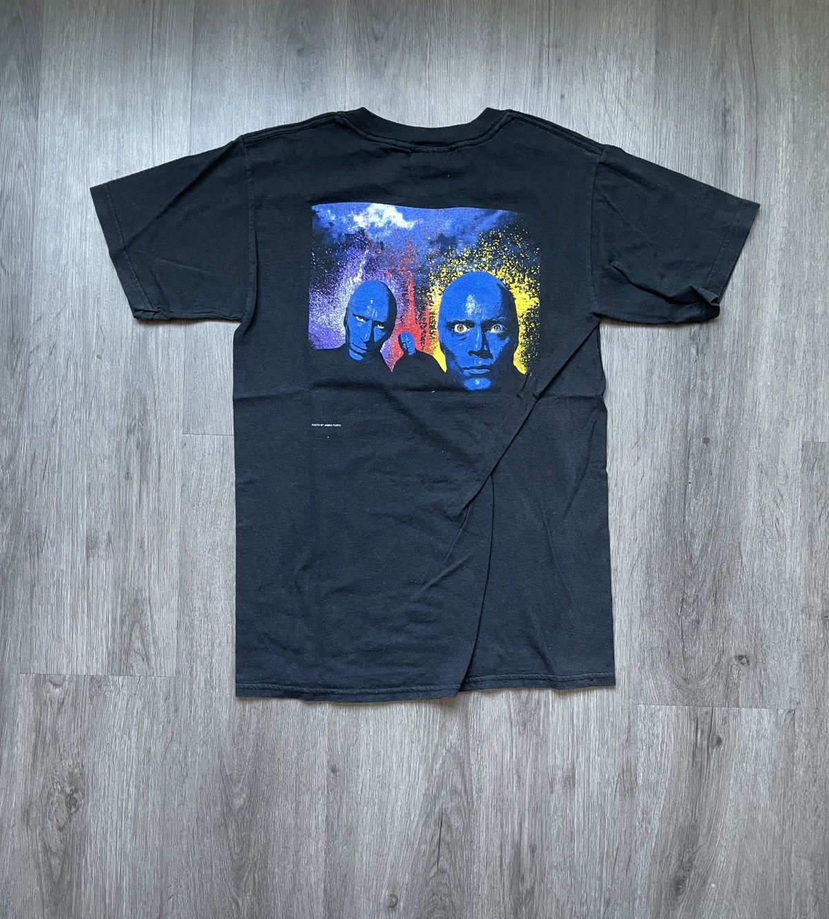 Vintage Y2K Blue Man Group “Live from the Luxor” T-Shirt (Sz. S) Size US S / EU 44-46 / 1 - 1 Thumbnail