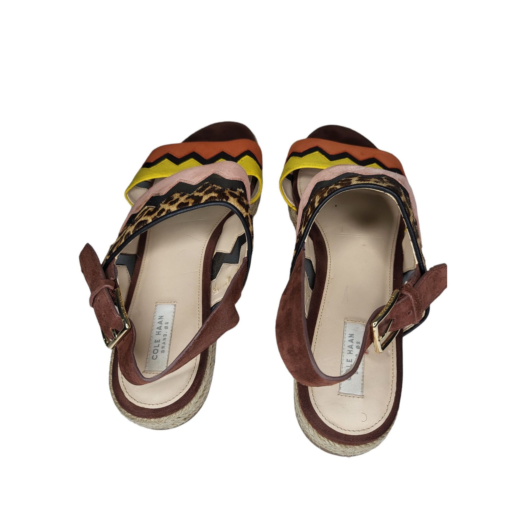 Cole Haan Cole Haan Cloudfeel Espadrille Sandals Women Sz 8 b Flat Mul Size US 8 / IT 38 - 5 Thumbnail