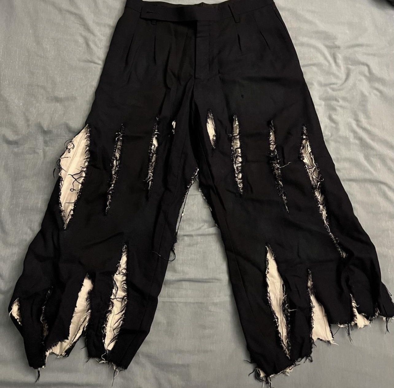 Other Minus slashed cropped capris cotton pants Size US 31 - 1 Thumbnail