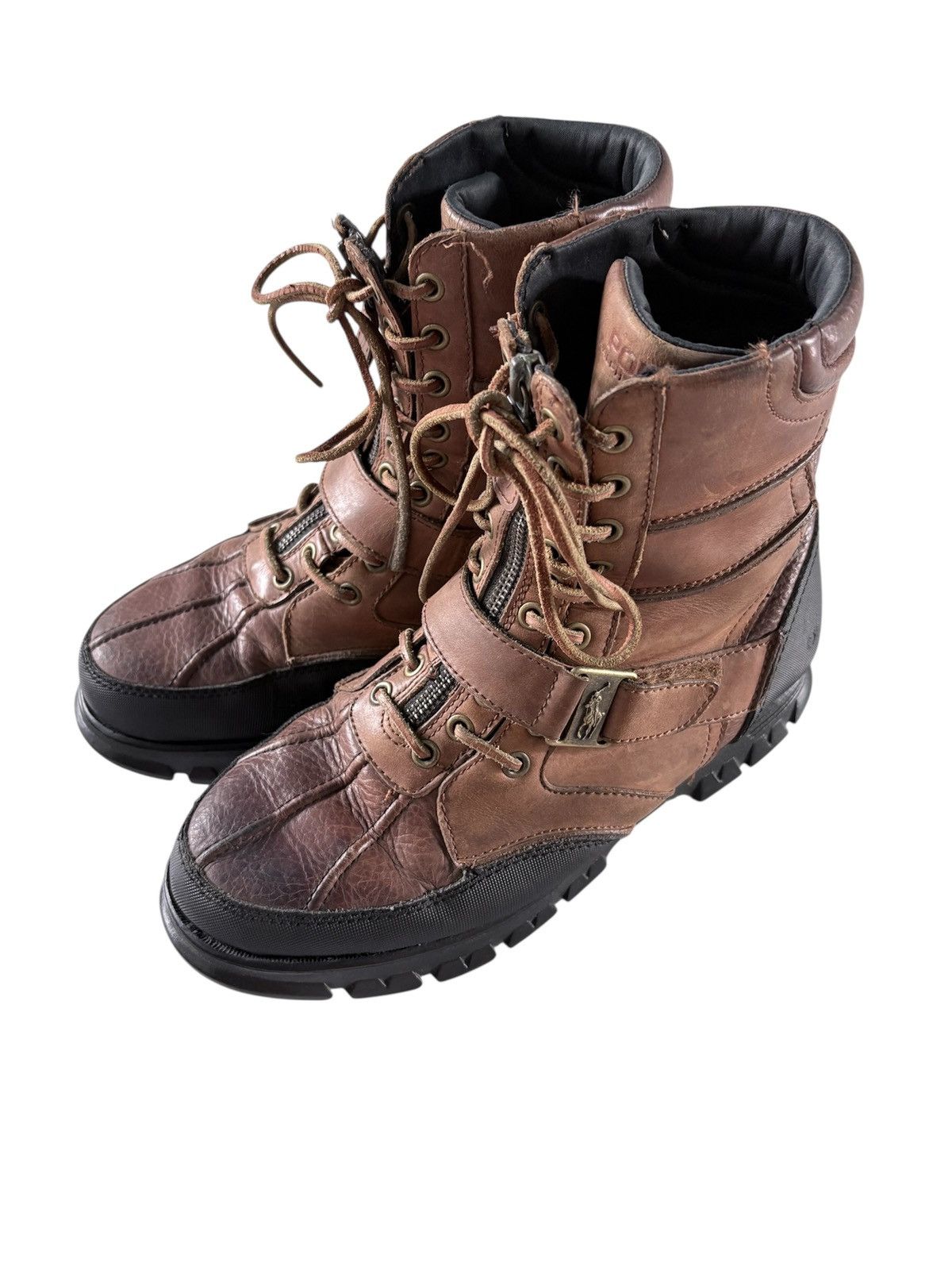 14th Addiction Vintage Polo Ralph Lauren Boots Size US 8 / EU 41 - 1 Thumbnail